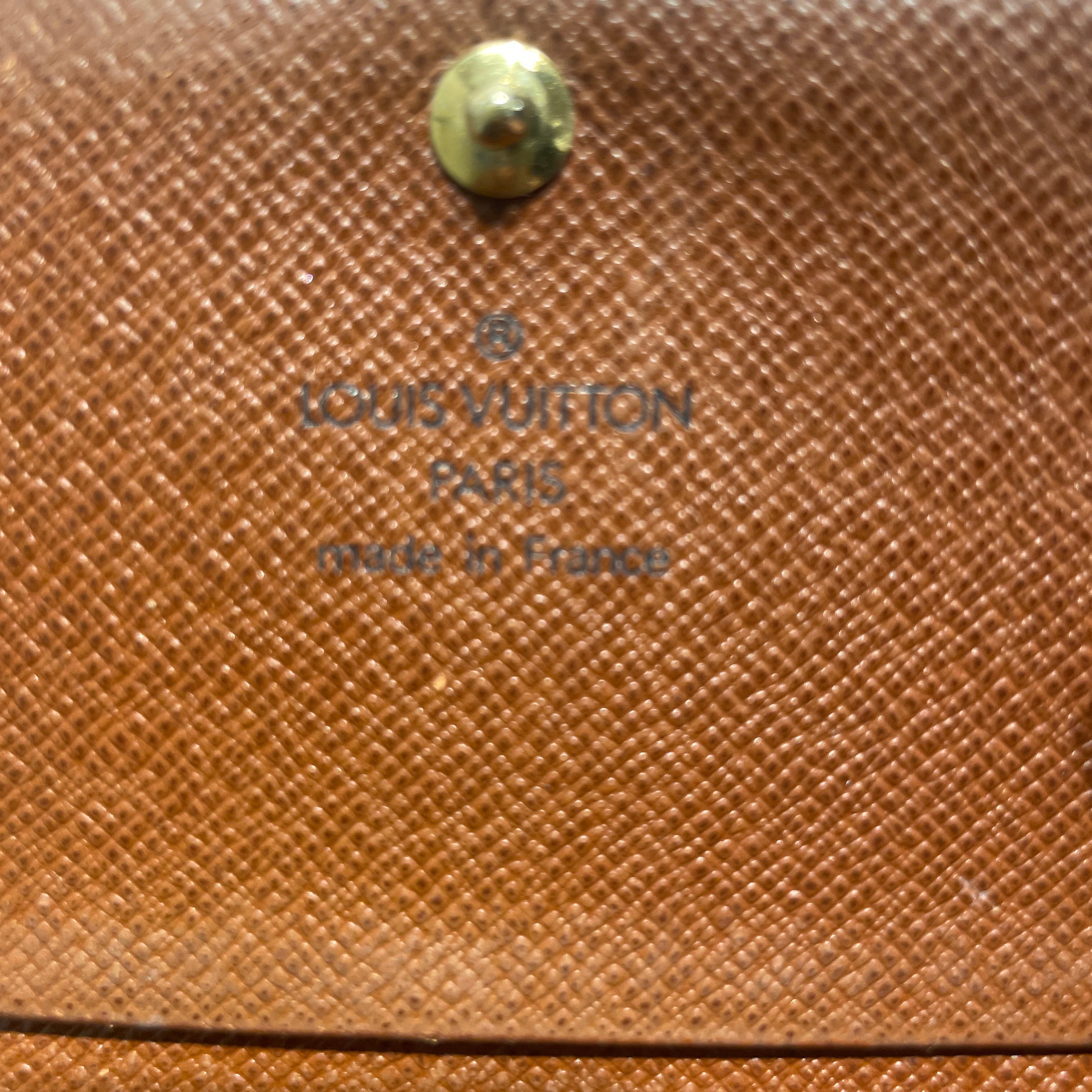 LOUIS VUITTON/Wallet/Monogram/Leather/BRW/L's/MONOGRAM PORTE-MONNAIE view 5