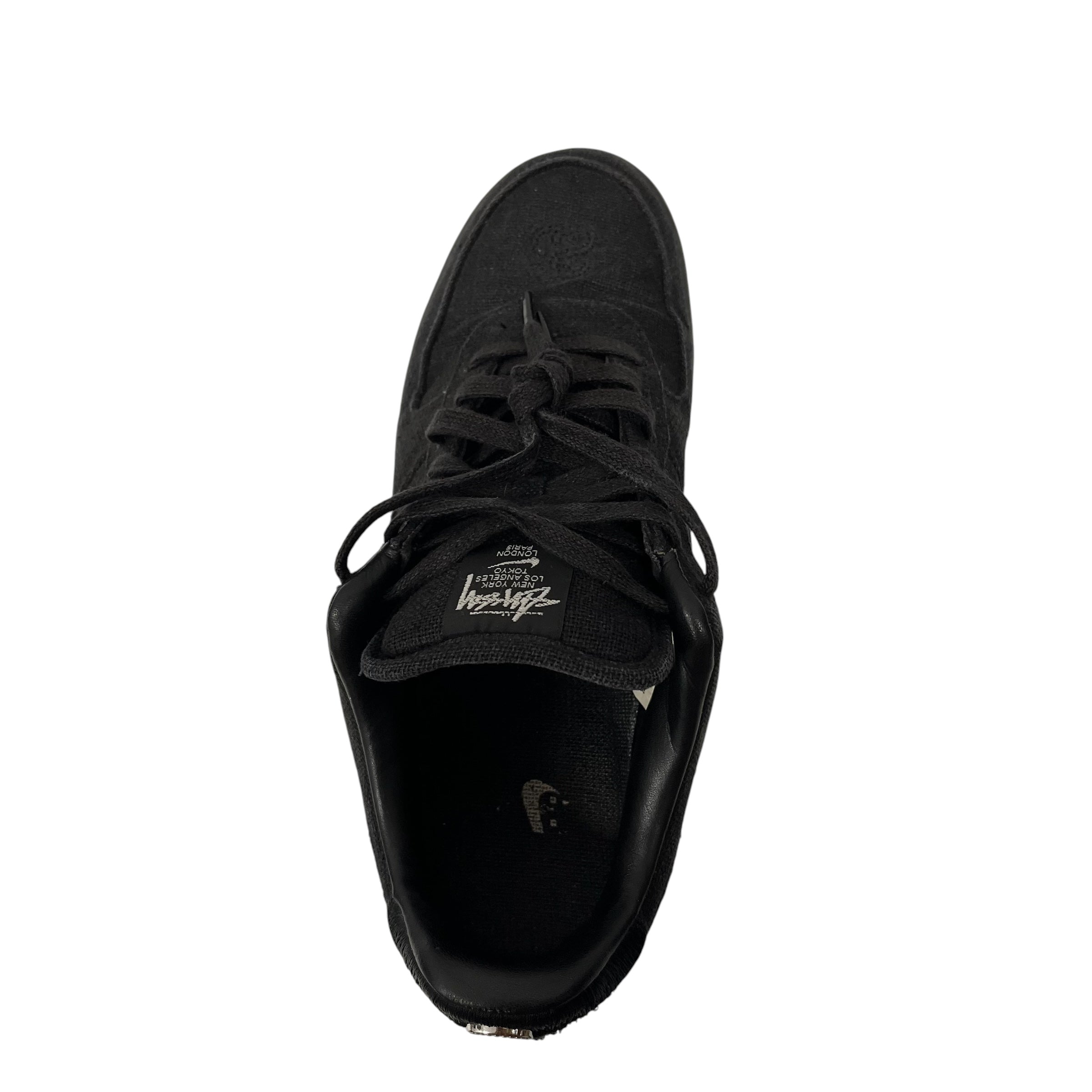 NIKE/AIR FORCE 1 LOW /Low-Sneakers/US 10.5/Cotton/BLK/CZ9084-001 view 3