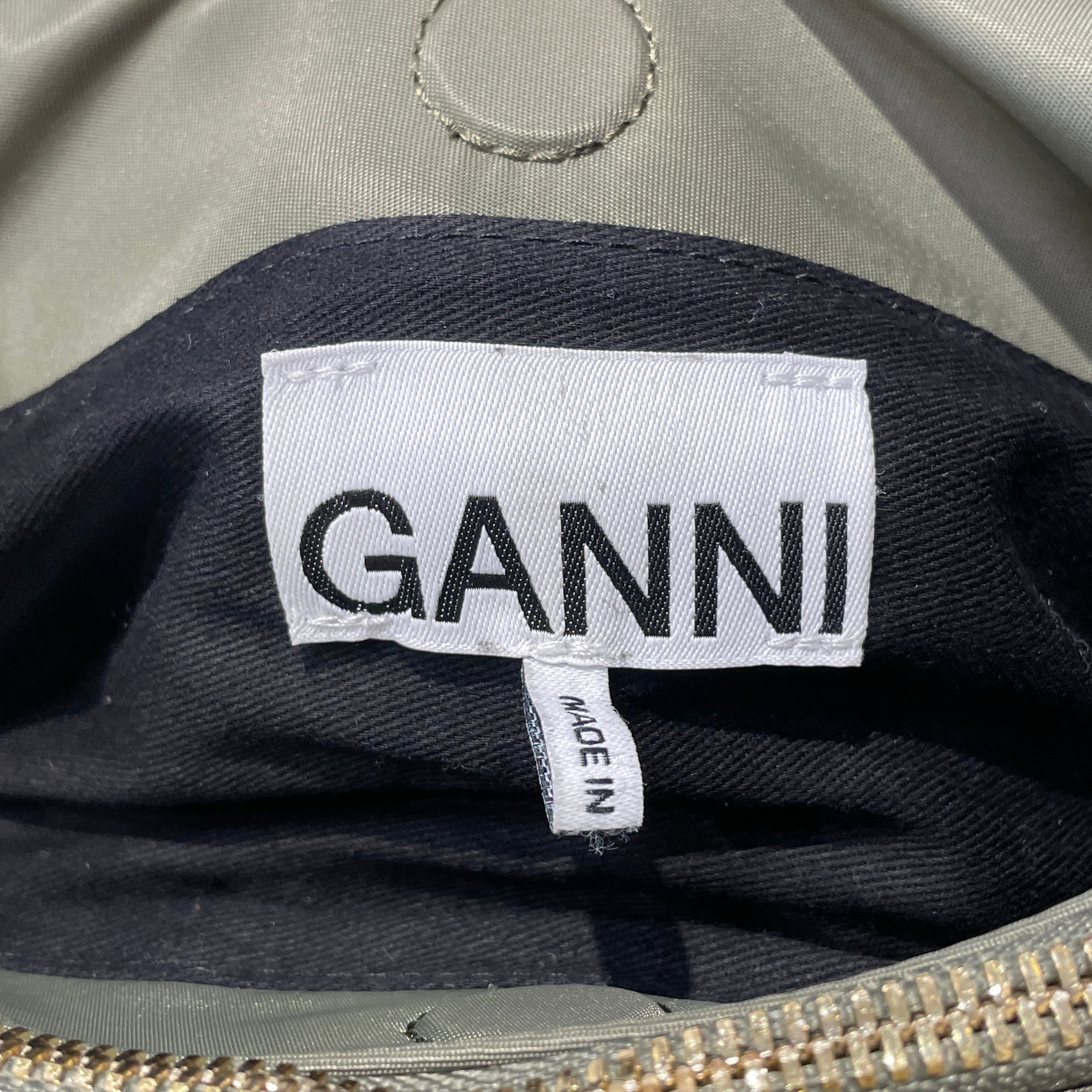 GANNI/Hand Bag/Polyester/GRN/ view 3