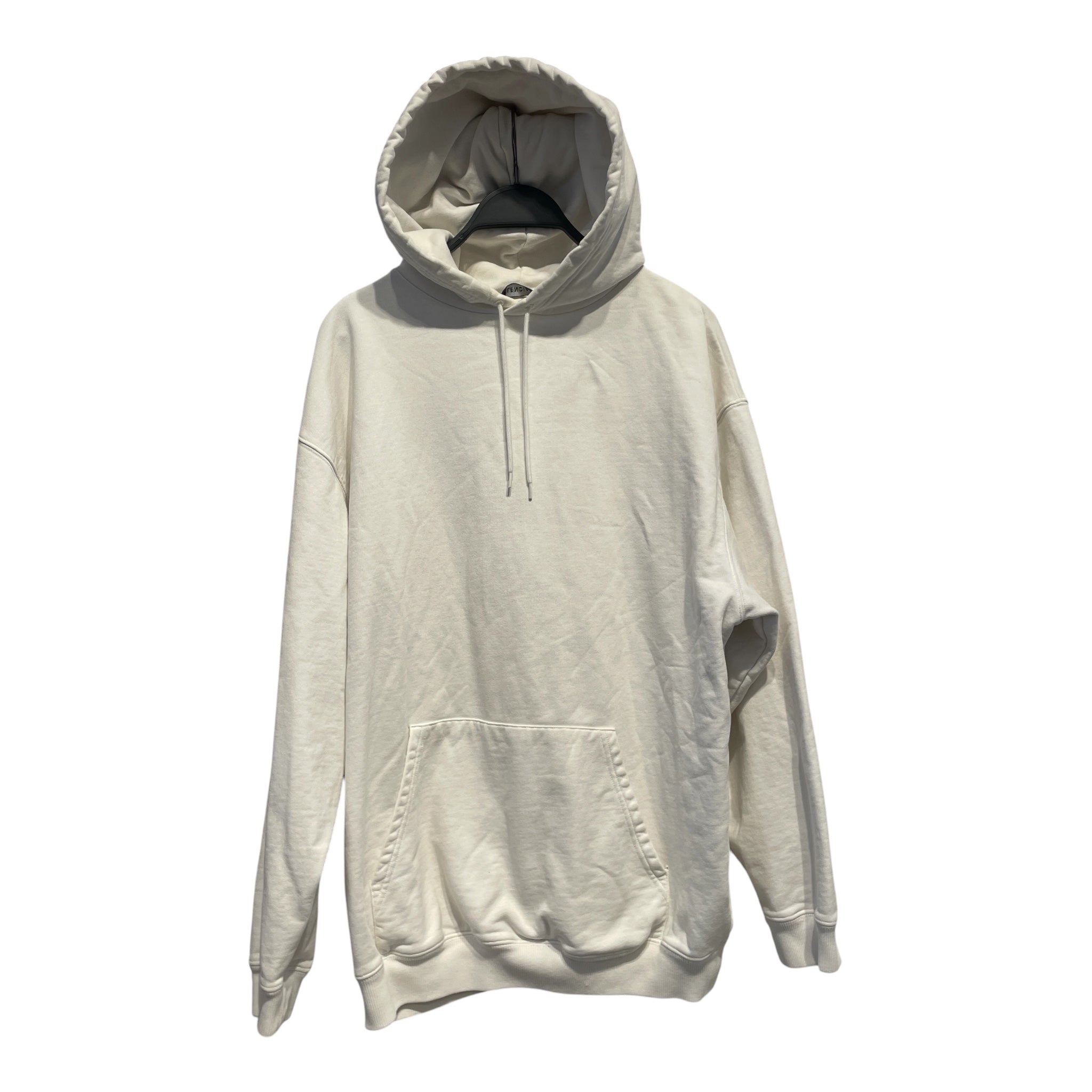 BALENCIAGA/Hoodie/S/Cotton/WHT/Oversize/ view 1