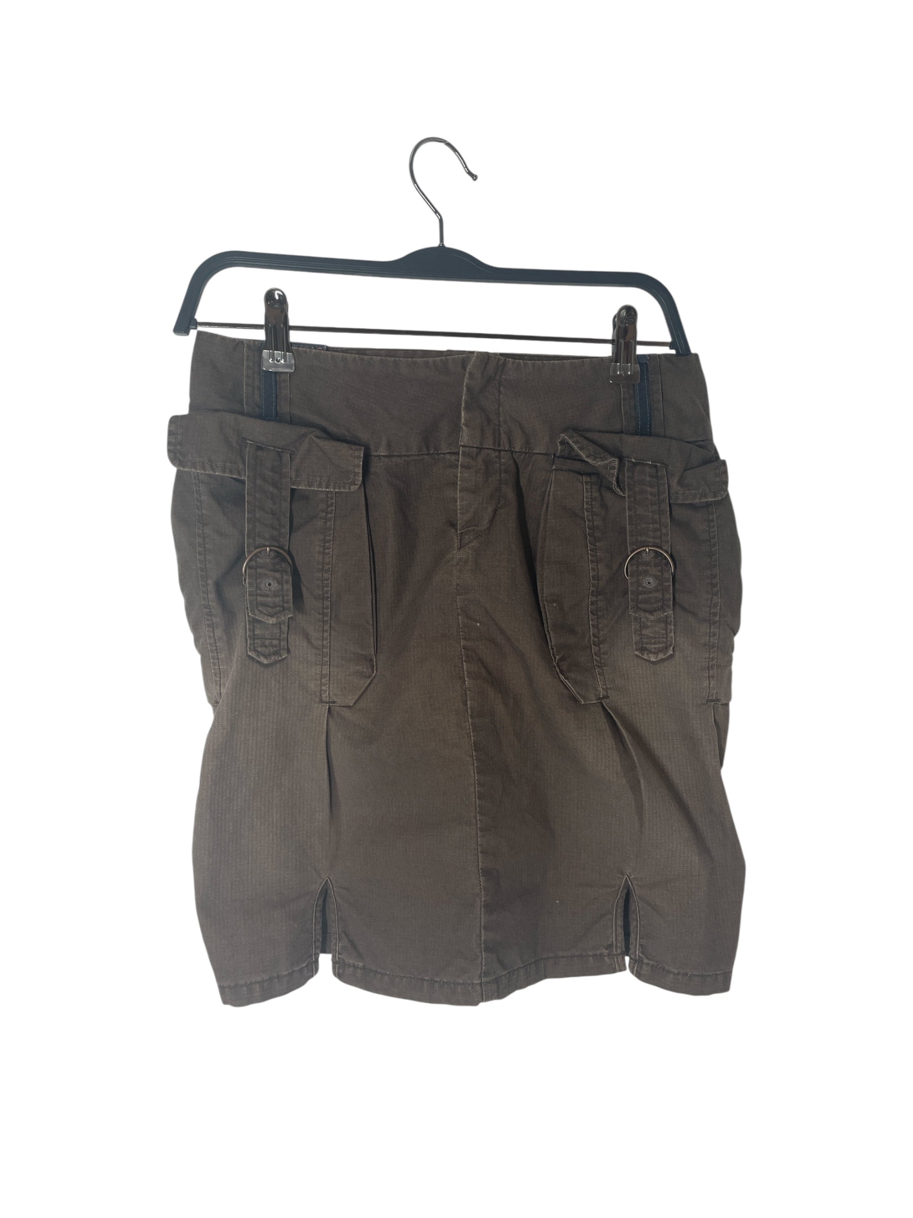 MARITHE FRANCOIS GIRBAUD/Skirt/S/Cotton/BRW/CARGO SKIRT/F6-3867 view 1