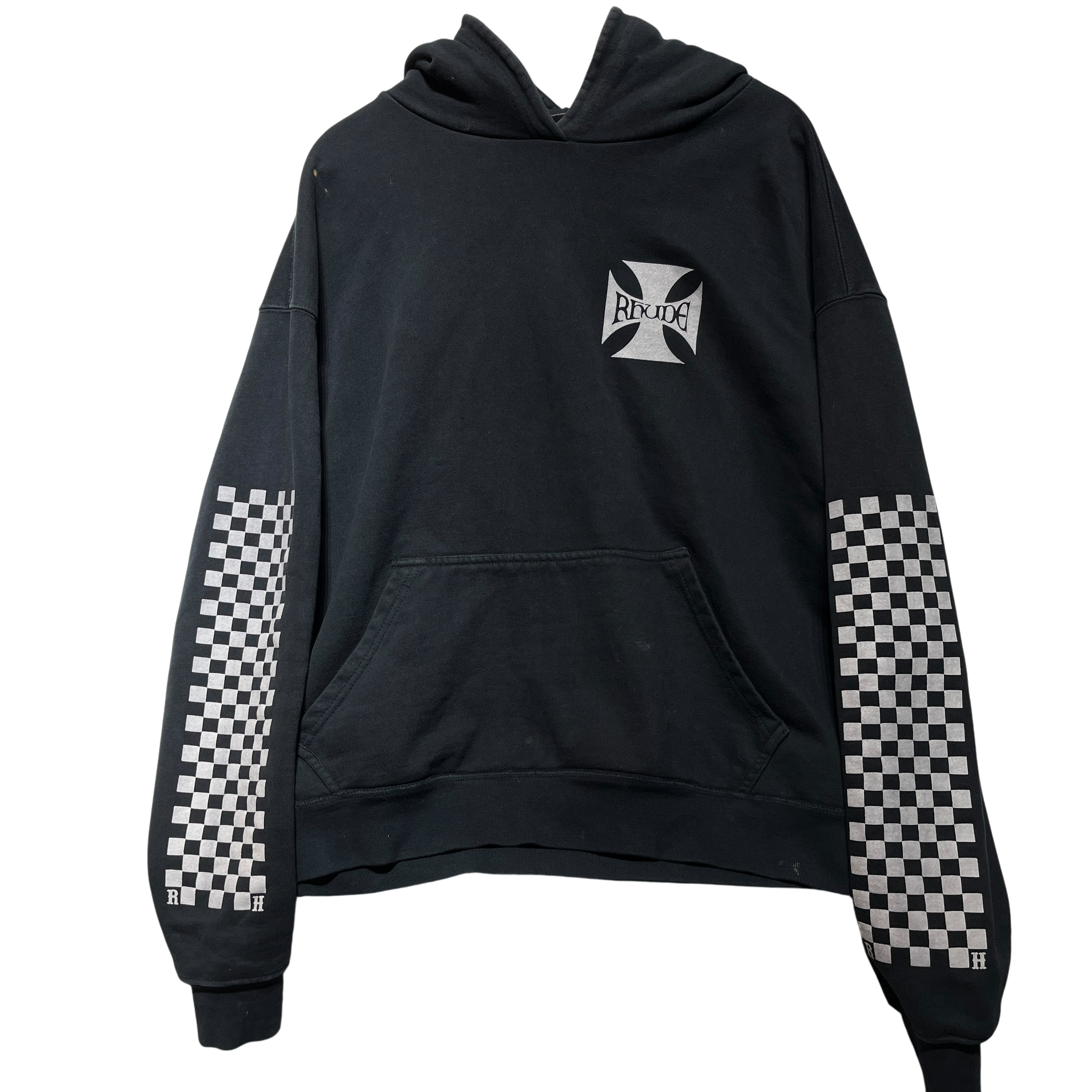 RHUDE/Hoodie/M/Cotton/BLK/ view 1