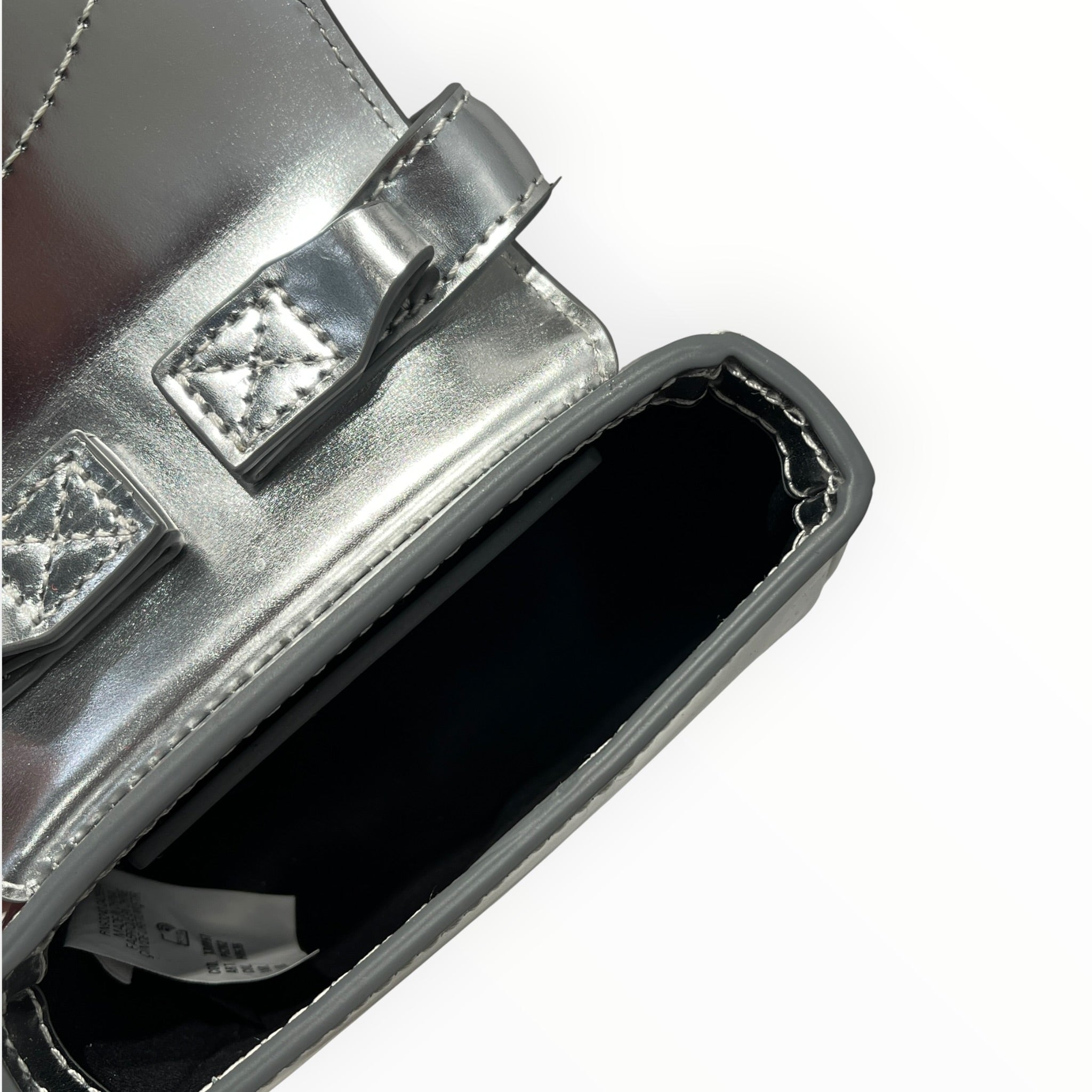 DIESEL/Hand Bag/SLV/1DR Metallic Lthr Shoulder Bag view 4