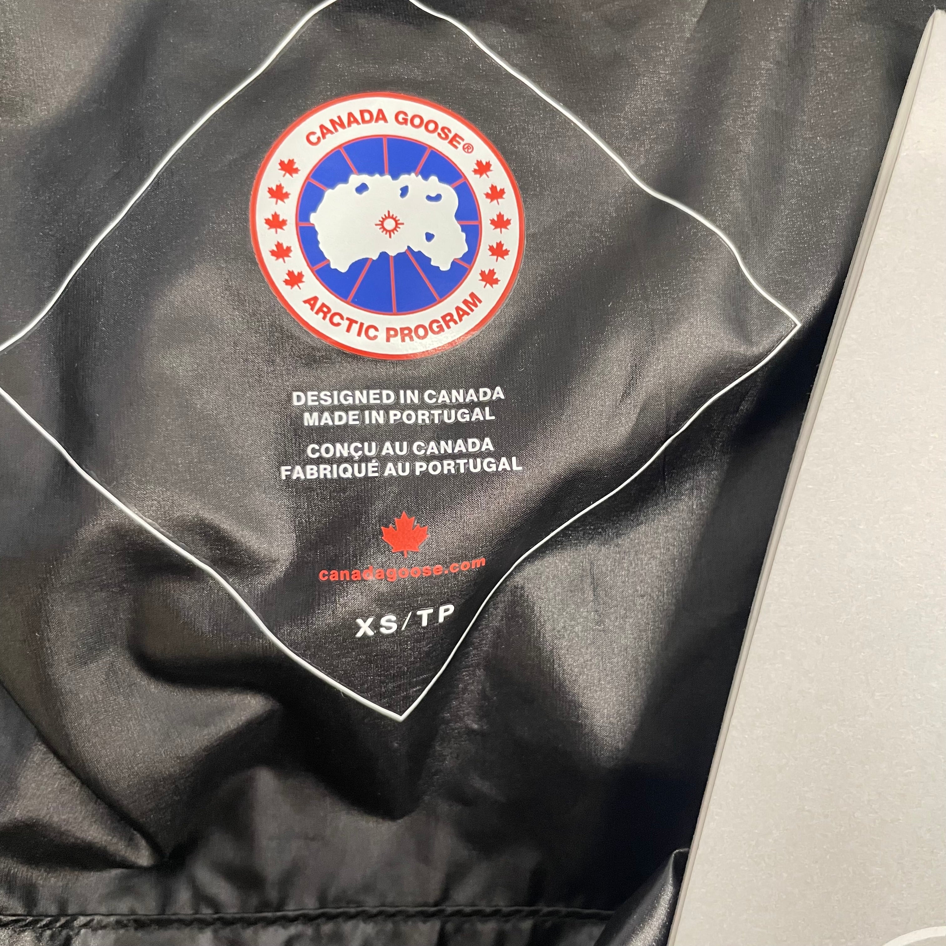 CANADA GOOSE/Windbreaker/XS/Nylon/BLK/#2403L view 3