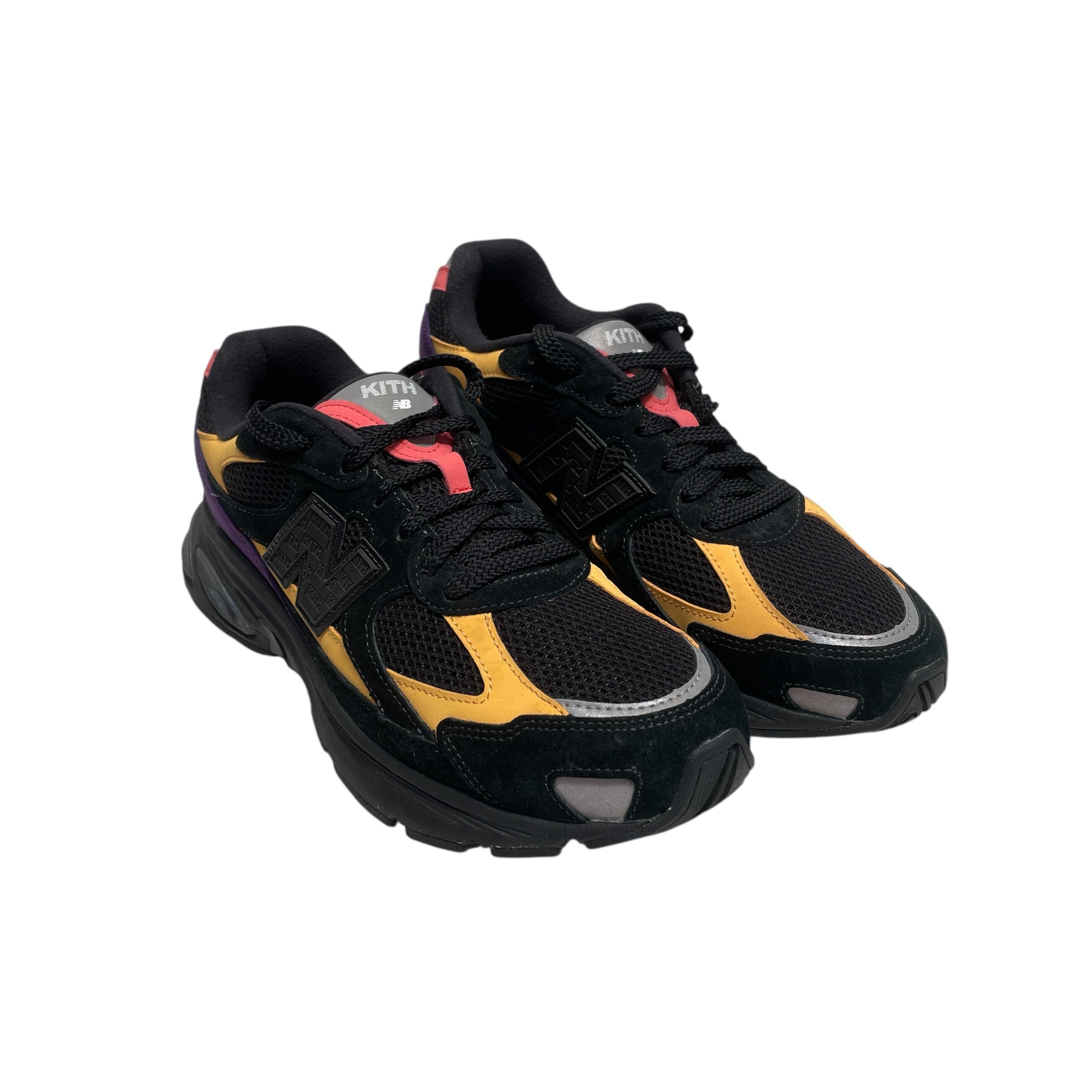 NEW BALANCE/KITH/Low-Sneakers/US 8.5/Suede/BLK/Abzorb 2010 view 1