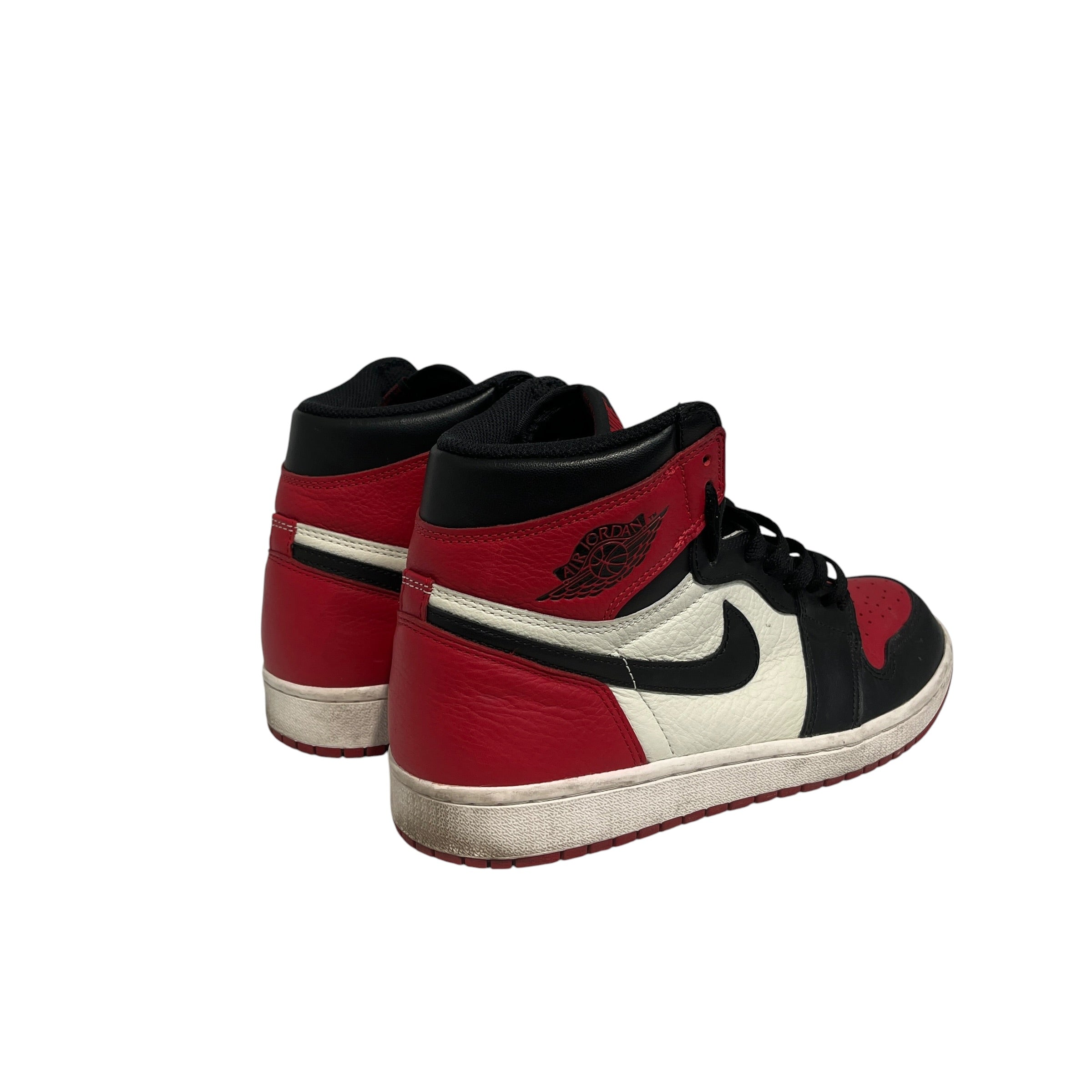 NIKE/Hi-Sneakers/US 9/Leather/RED/Jordan 1 Bred Toe view 2