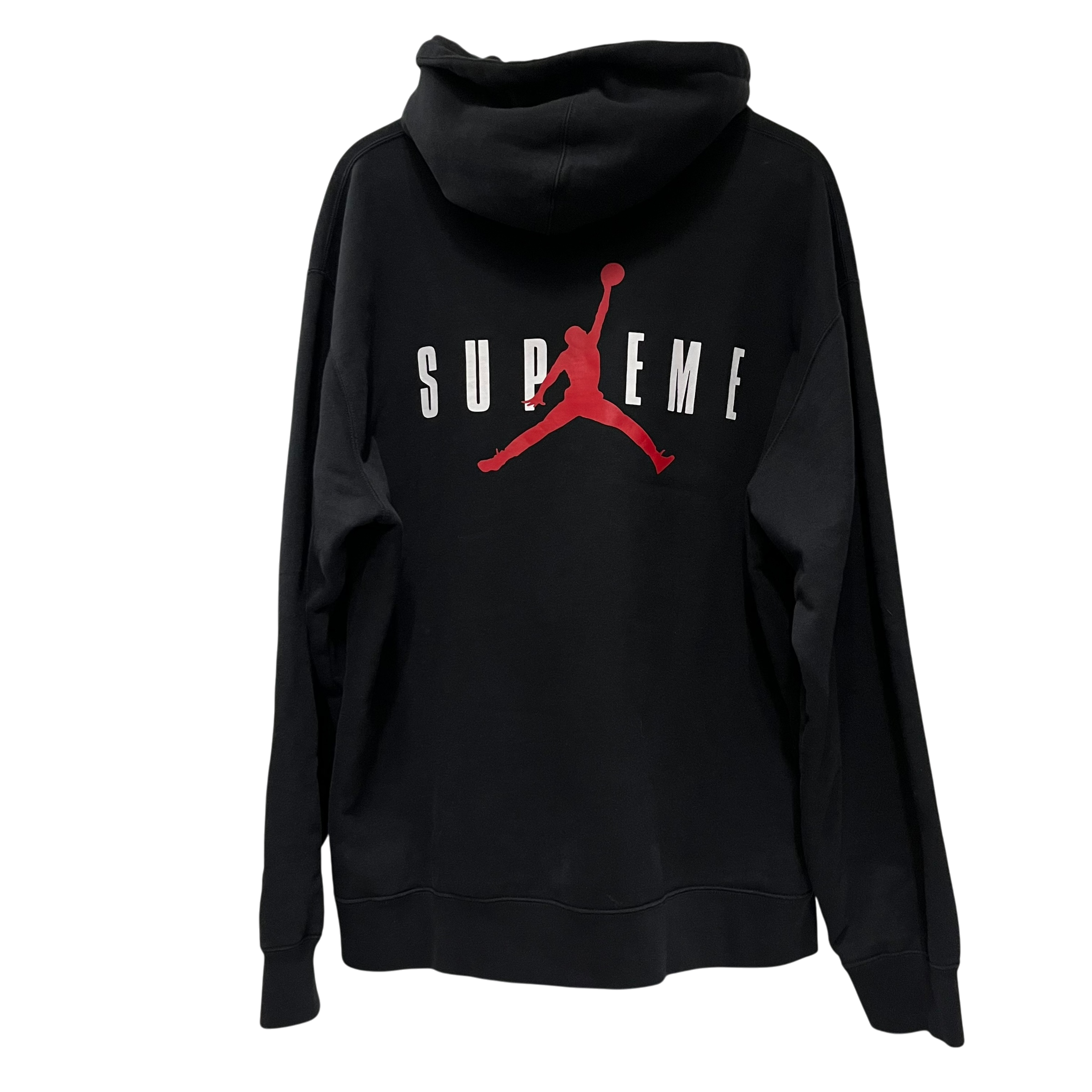 Supreme/JORDAN BRAND/Hoodie/L/Cotton/BLK/Pullover/ view 3