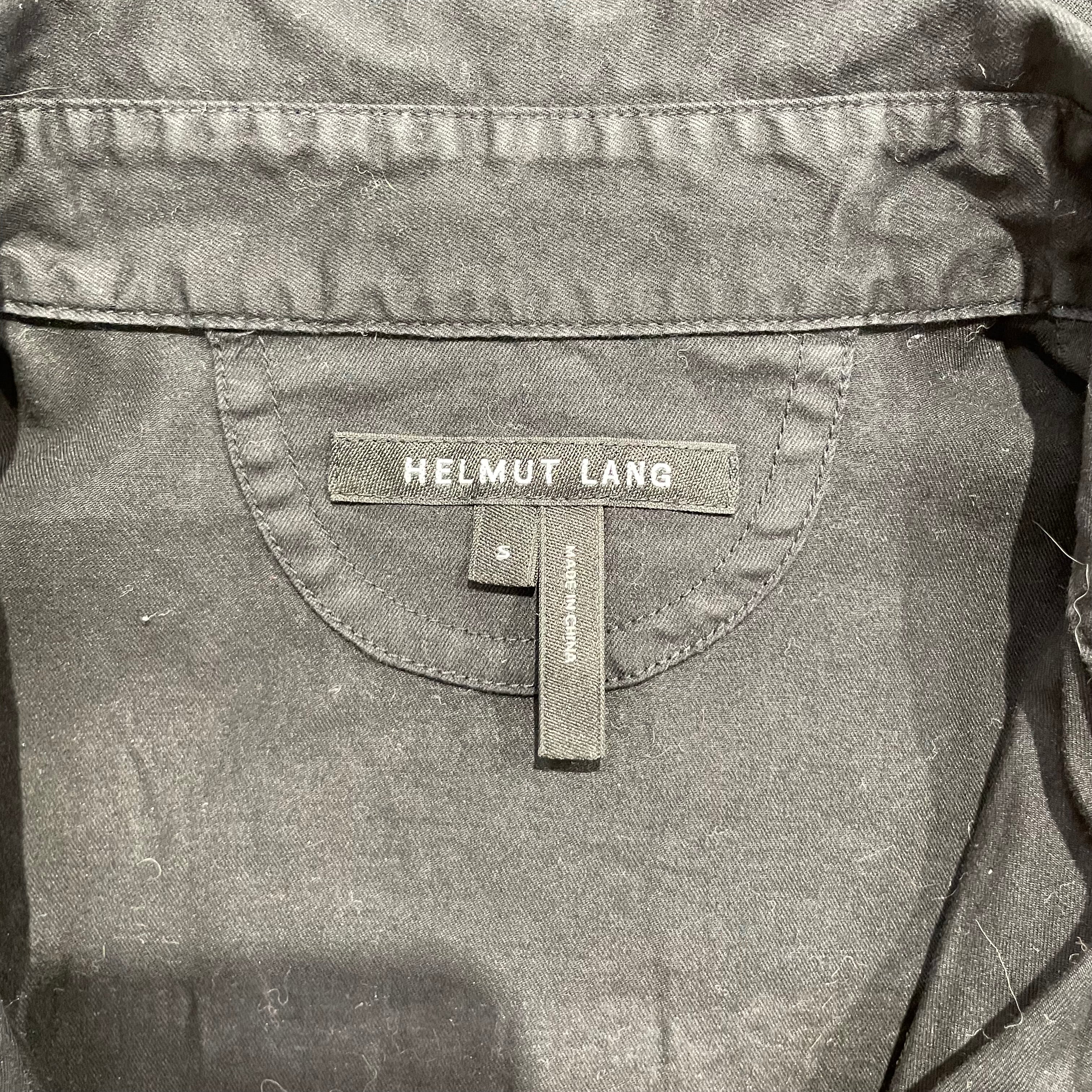Helmut Lang/Shirt/S/Cotton/BLK/BAGGY TAPERED CUT view 3