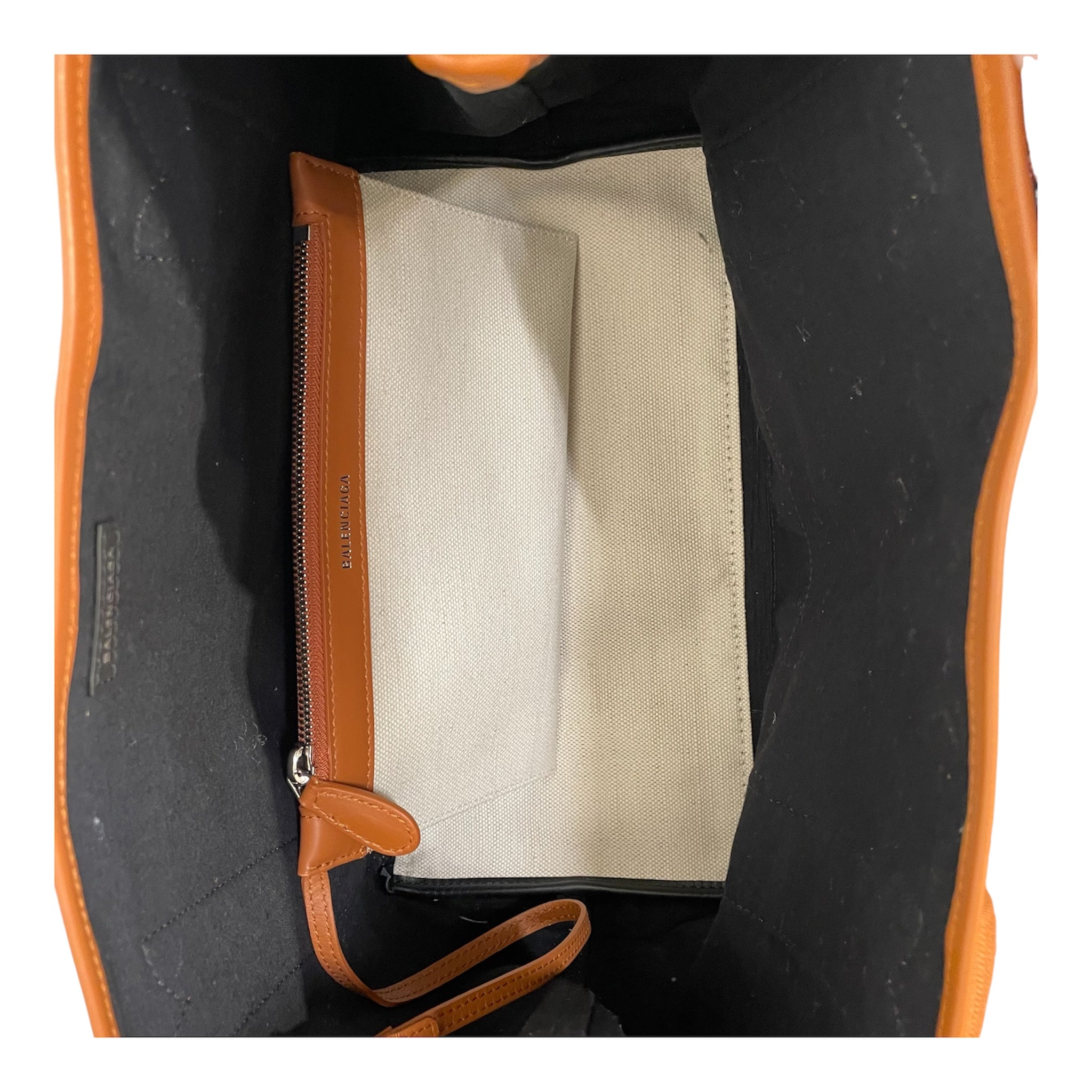 BALENCIAGA/Tote Bag/S/Cotton/BEG/39933-2381 view 4