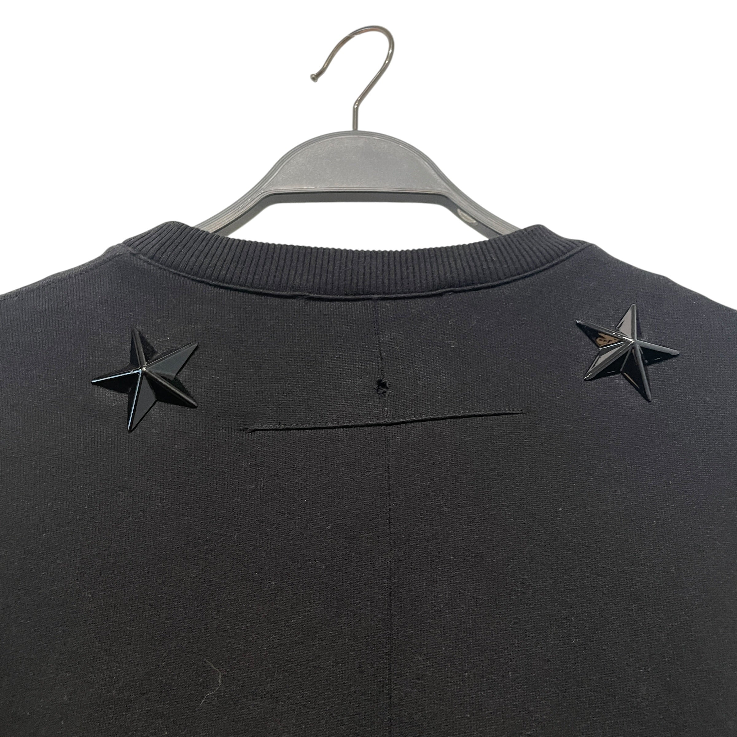 GIVENCHY/Sweatshirt/XS/Cotton/BLK/Plastic Star Collar view 4