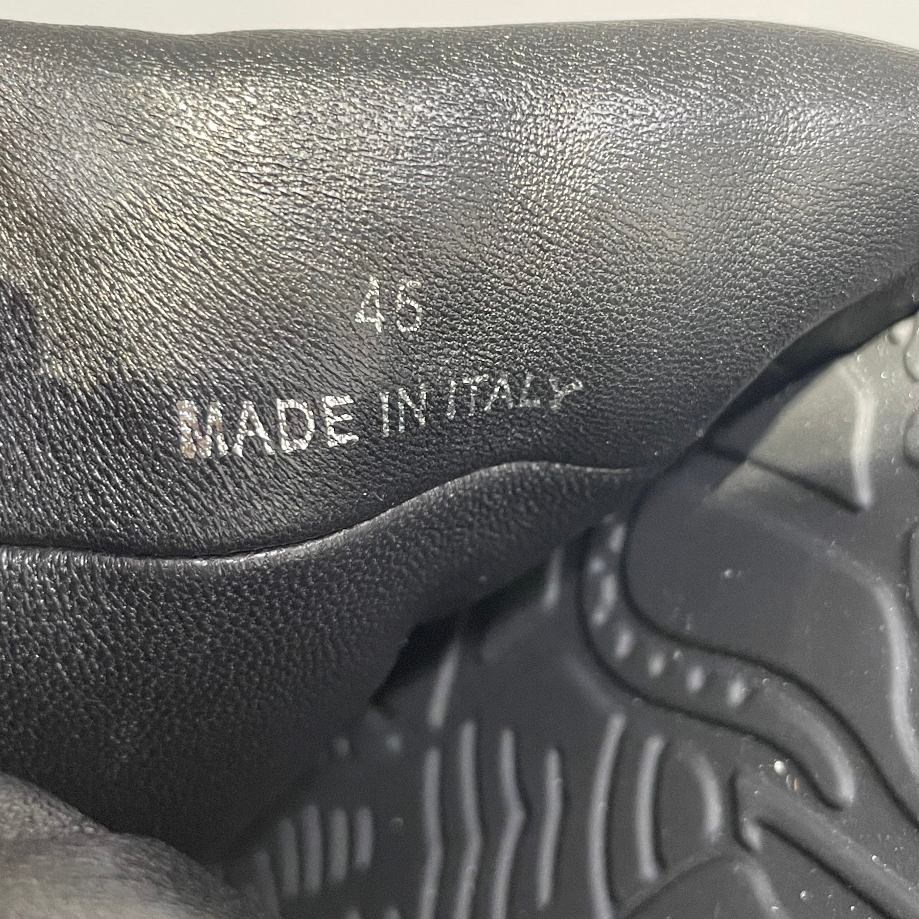 BURBERRY/Sandals/EU 45/Leather/BLK/HORSE IMPRINT view 6