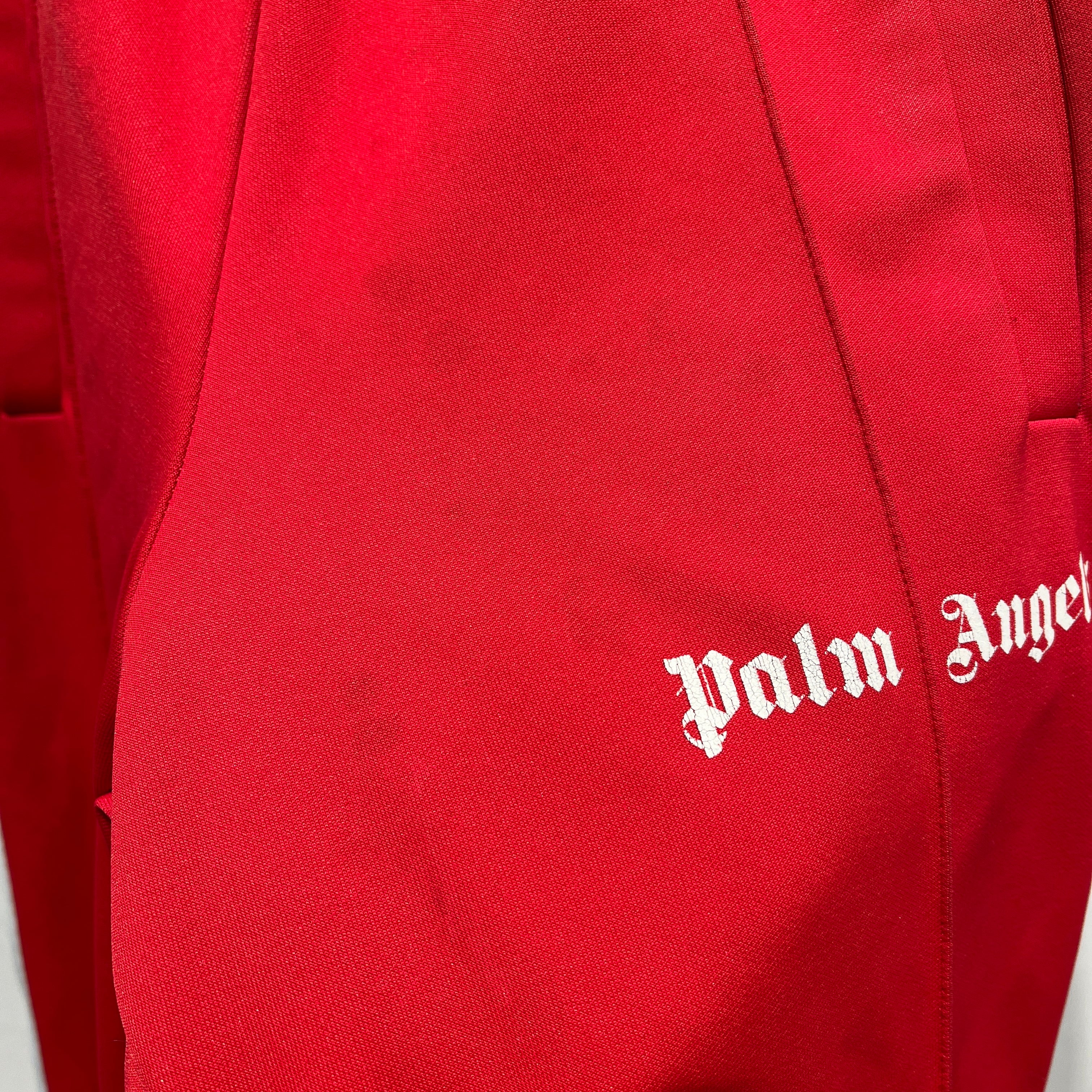 Palm Angels/Pants/M/Polyester/RED/white stripes view 9