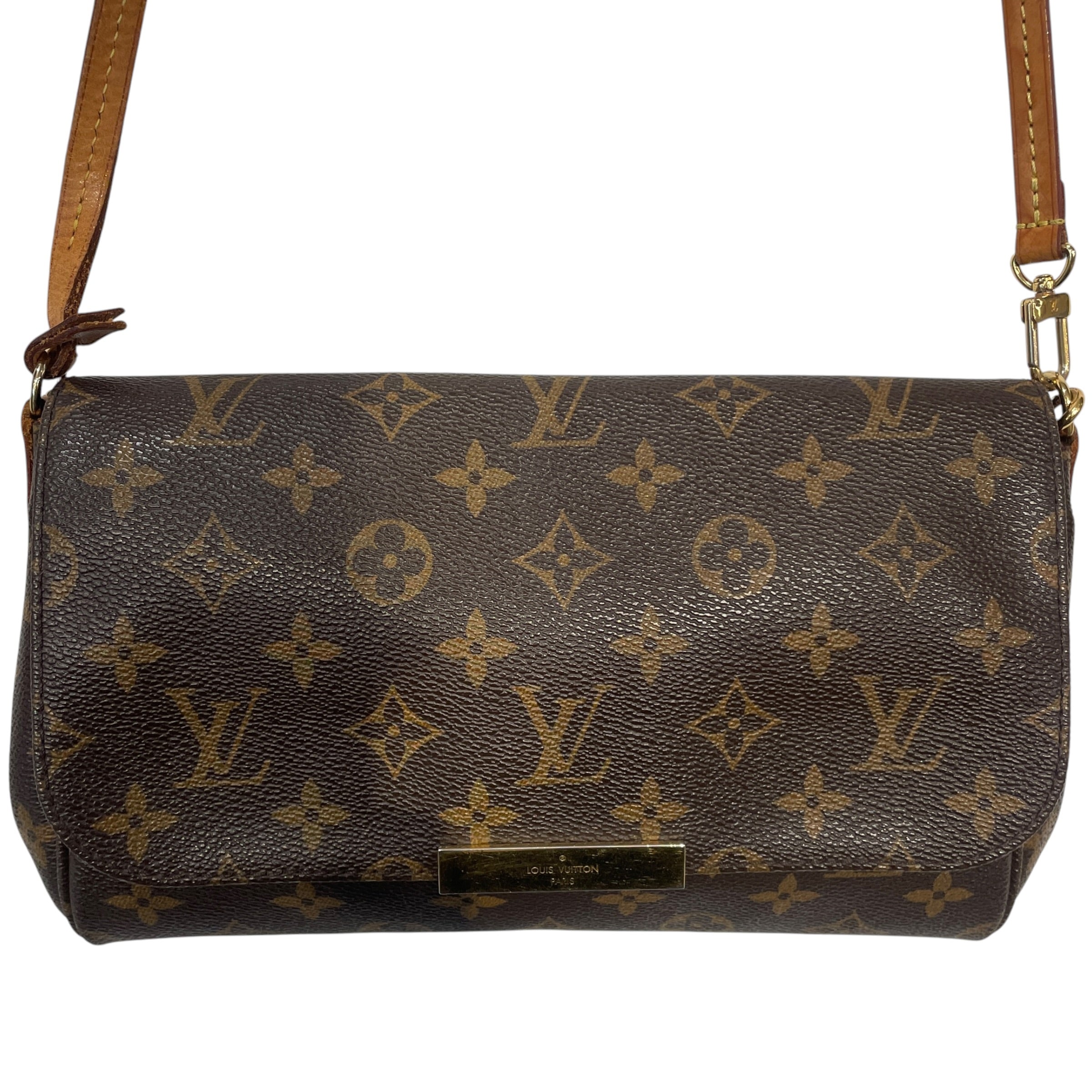 LOUIS VUITTON/Hand Bag/Monogram/Leather/BRW/MONOGRAM FAVORITE BAG view 4