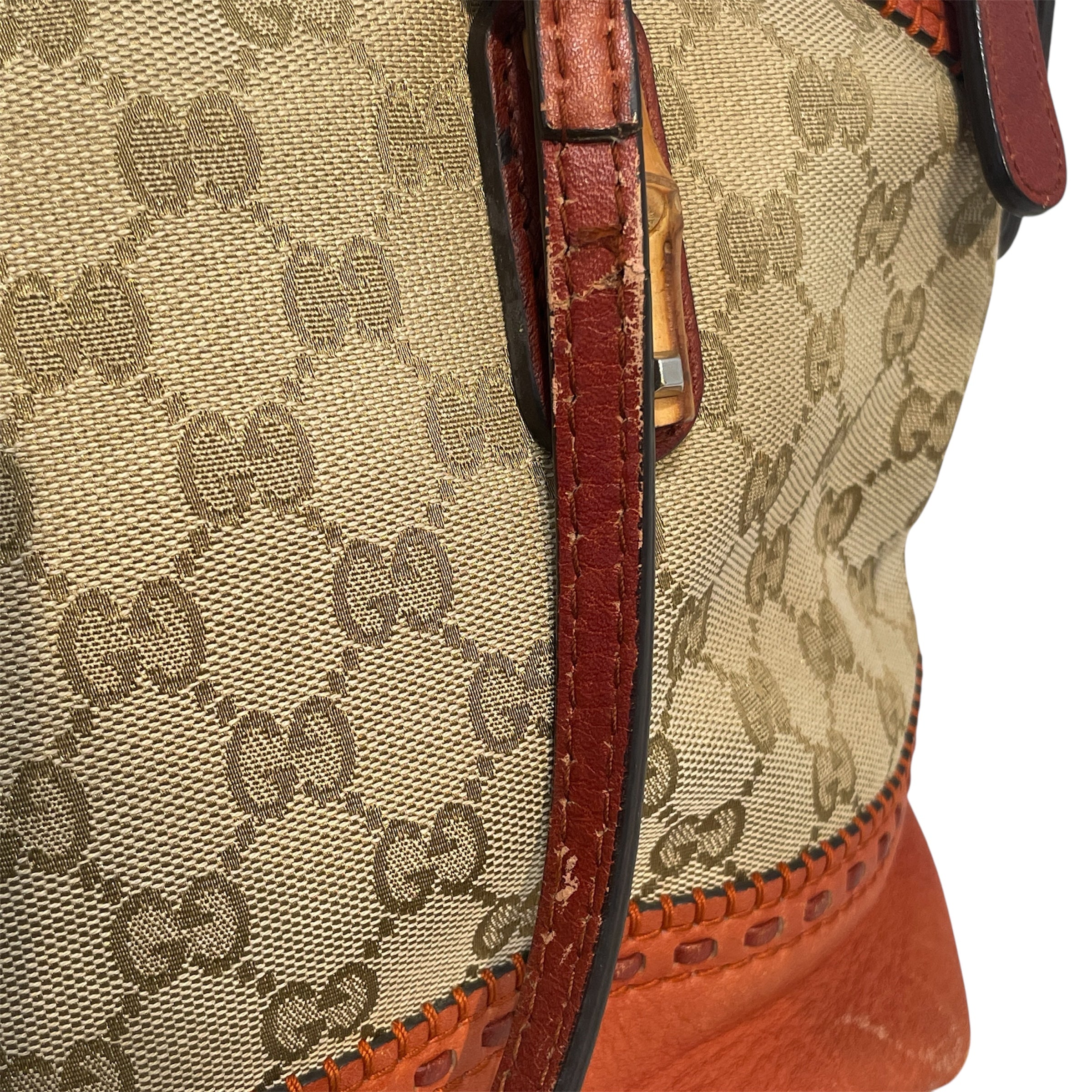 GUCCI/Hand Bag/Monogram/Leather/ORN/Laidback Crafty Top Handle Bag view 12