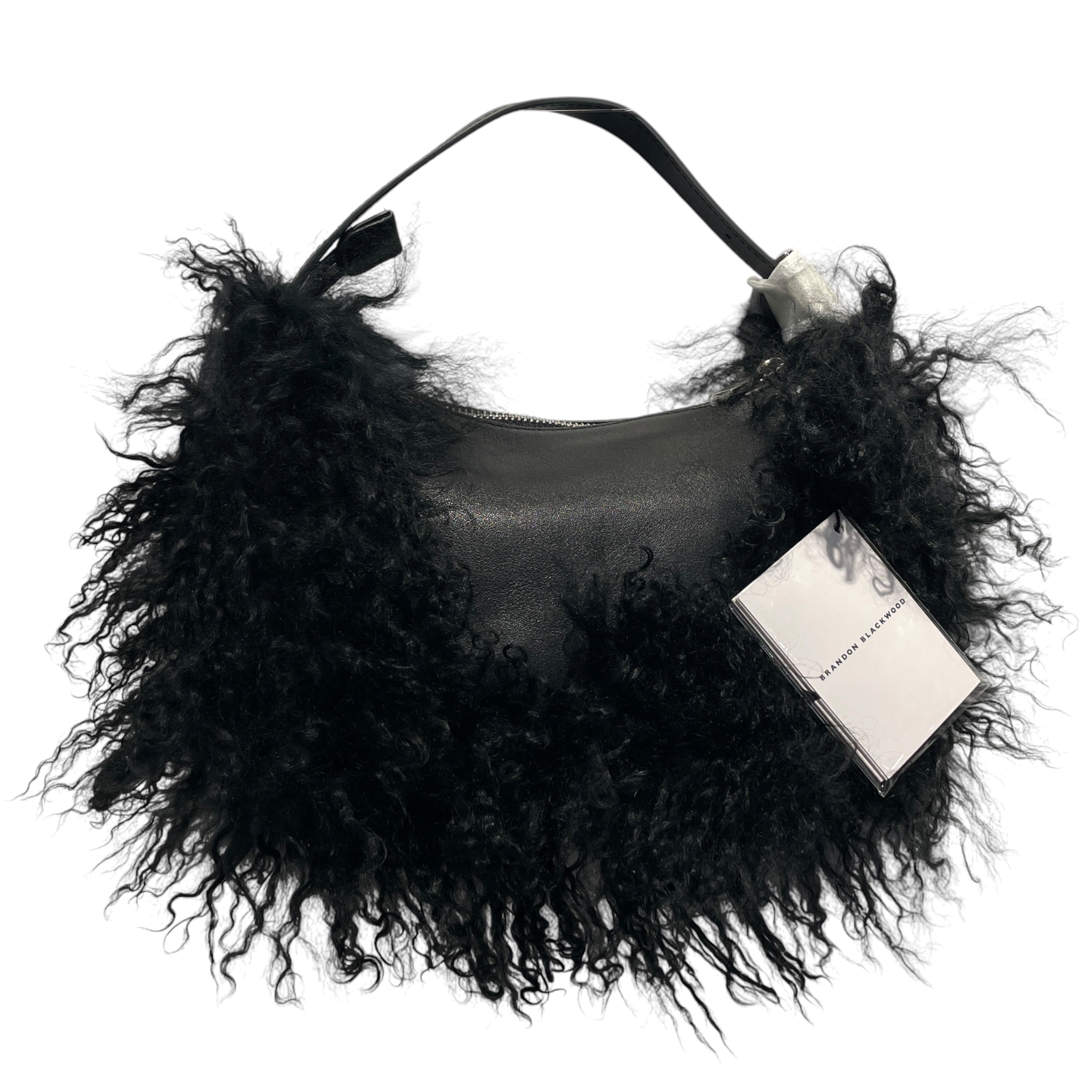 BRANDON BLACKWOOD/Hand Bag/Acrylic/BLK/ view 2