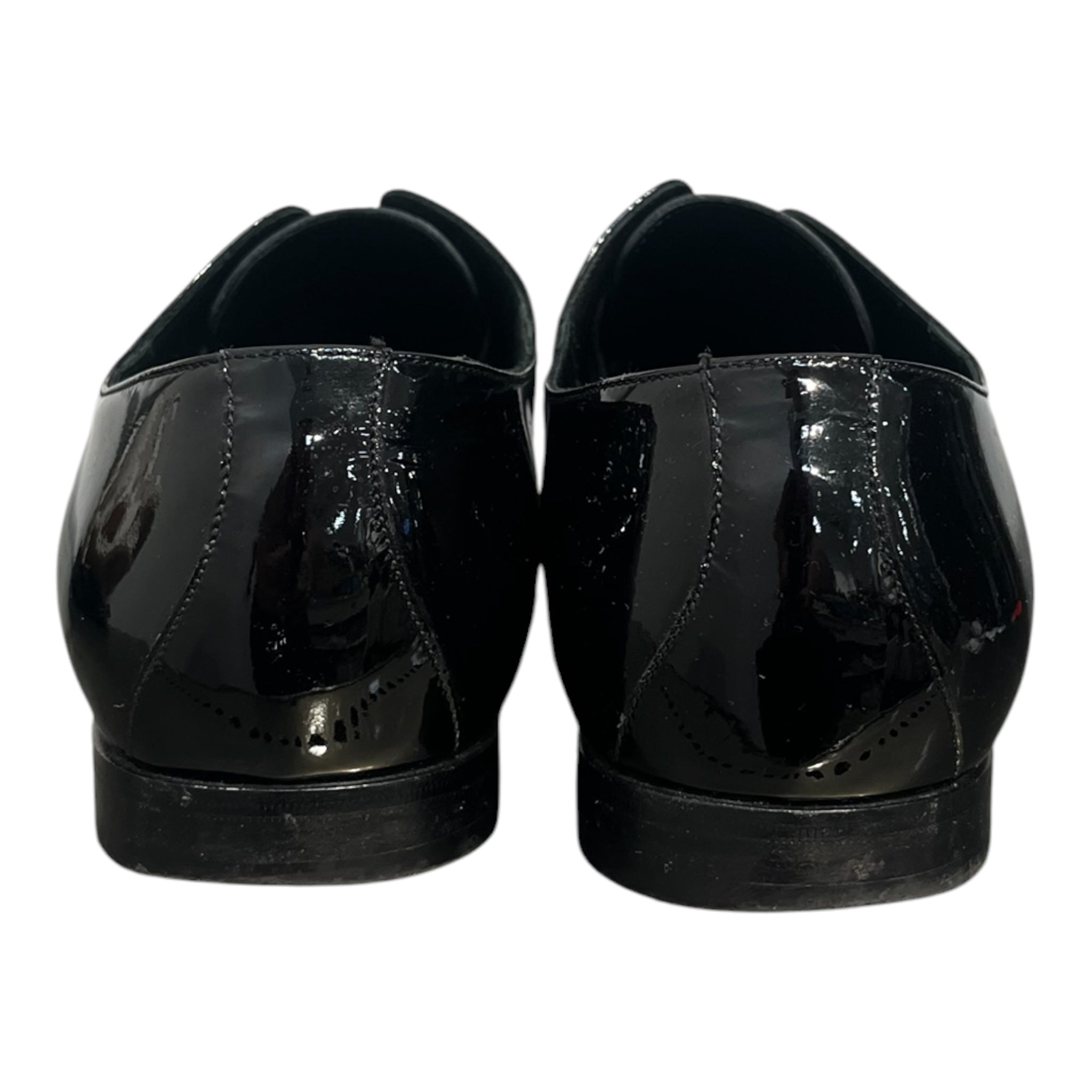BURBERRY/Dress Shoes/EU 43/BLK/PATENT LEATHER DERBY SHOES view 5
