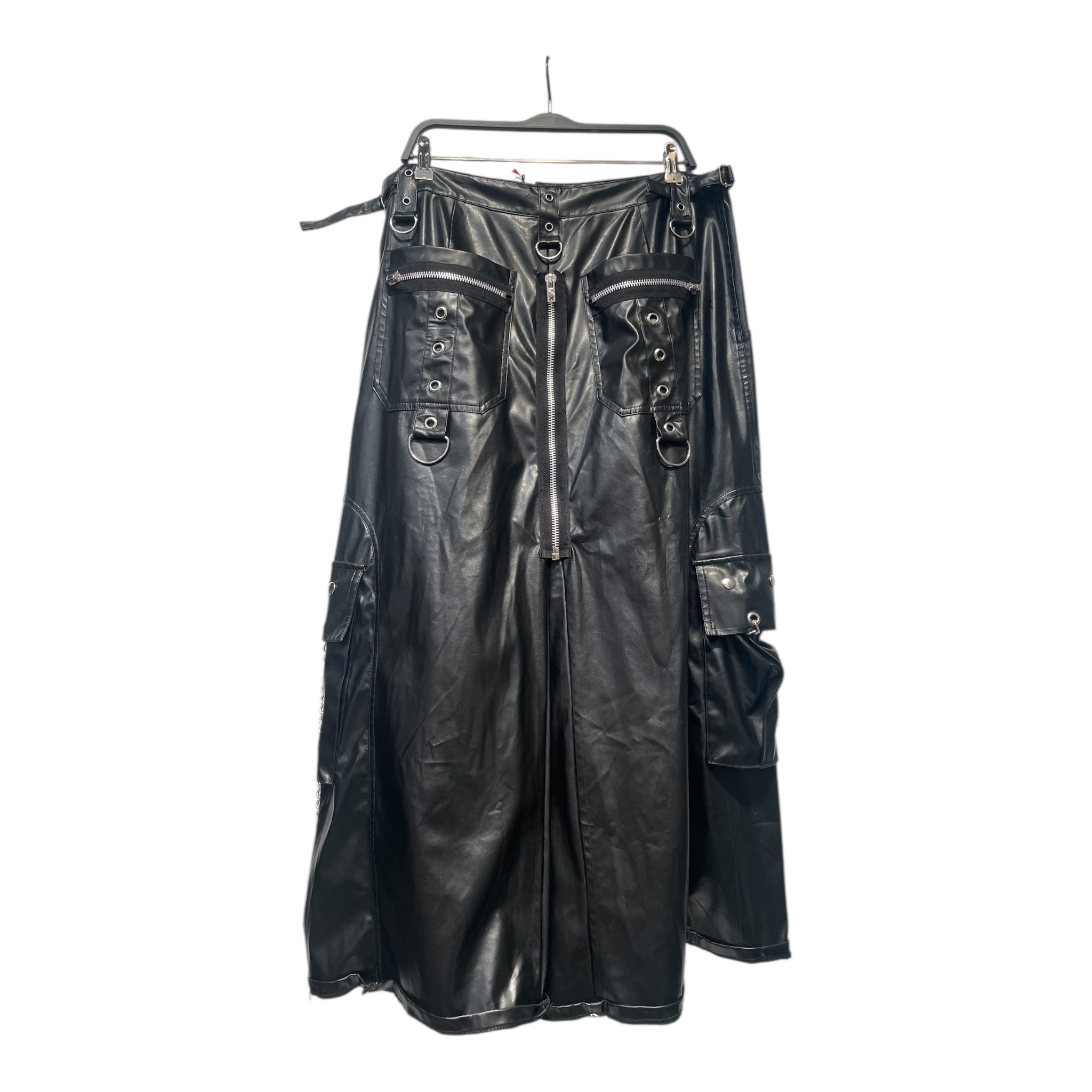 TRIPP NYC/Skirt/L/Leather/BLK/ view 2