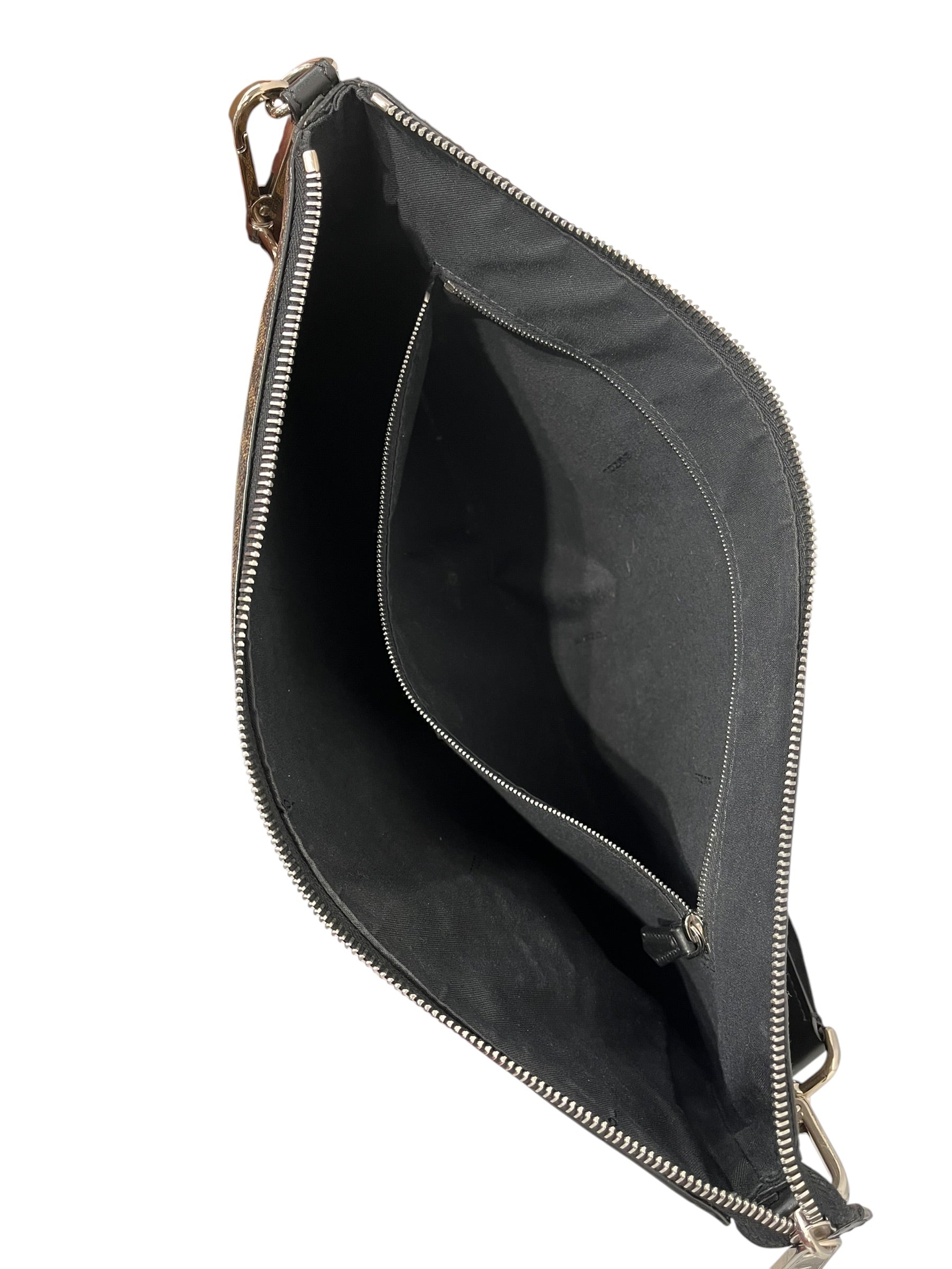 FENDI/Cross Body Bag/BLK/DIAGONAL MESSENGER BAG RED BLK view 6