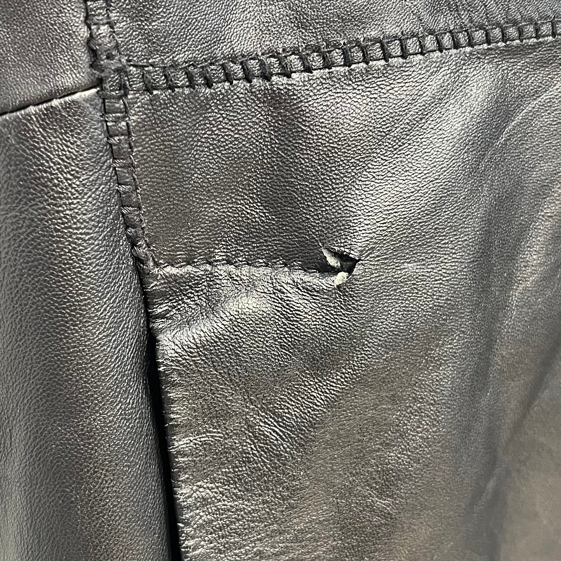 Just cavalli/Leather Jkt/52/Leather/BLK/brw/grn logo lining blazer view 4