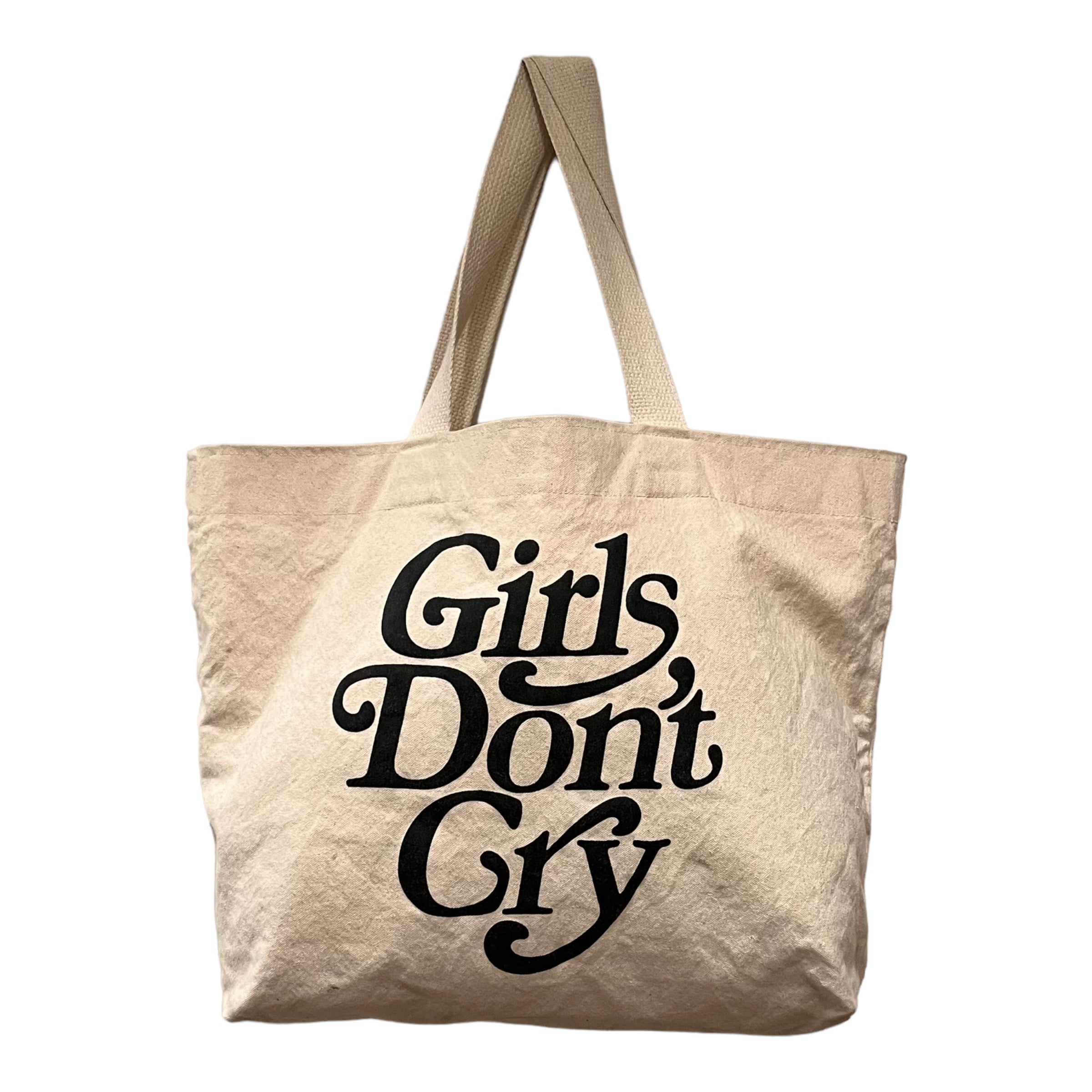 Girls Don't Cry/Tote Bag/OS/Cotton/CRM/Butterfly – 2nd STREET USA