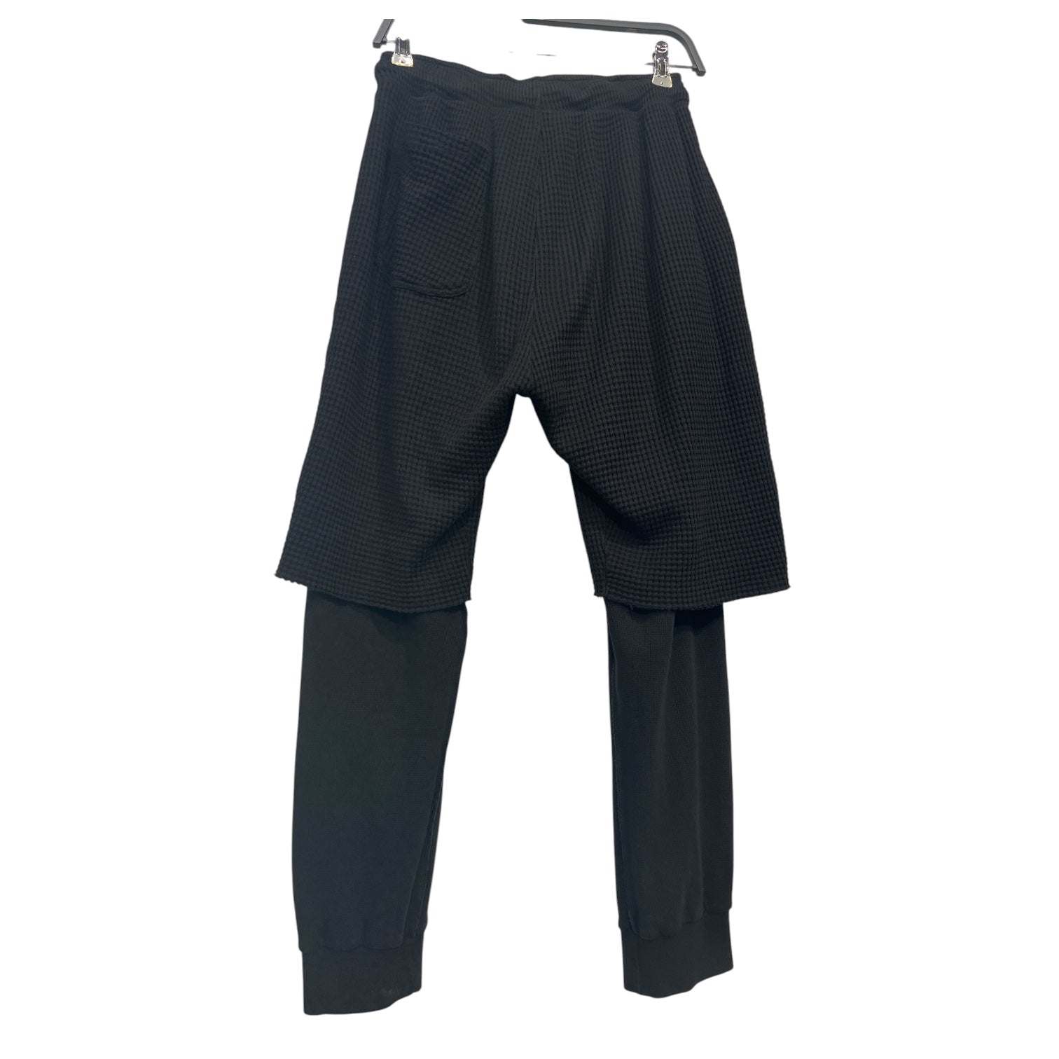 424(FourTwoFour)/Pants/S/Cotton/BLK/jogger shorts view 2