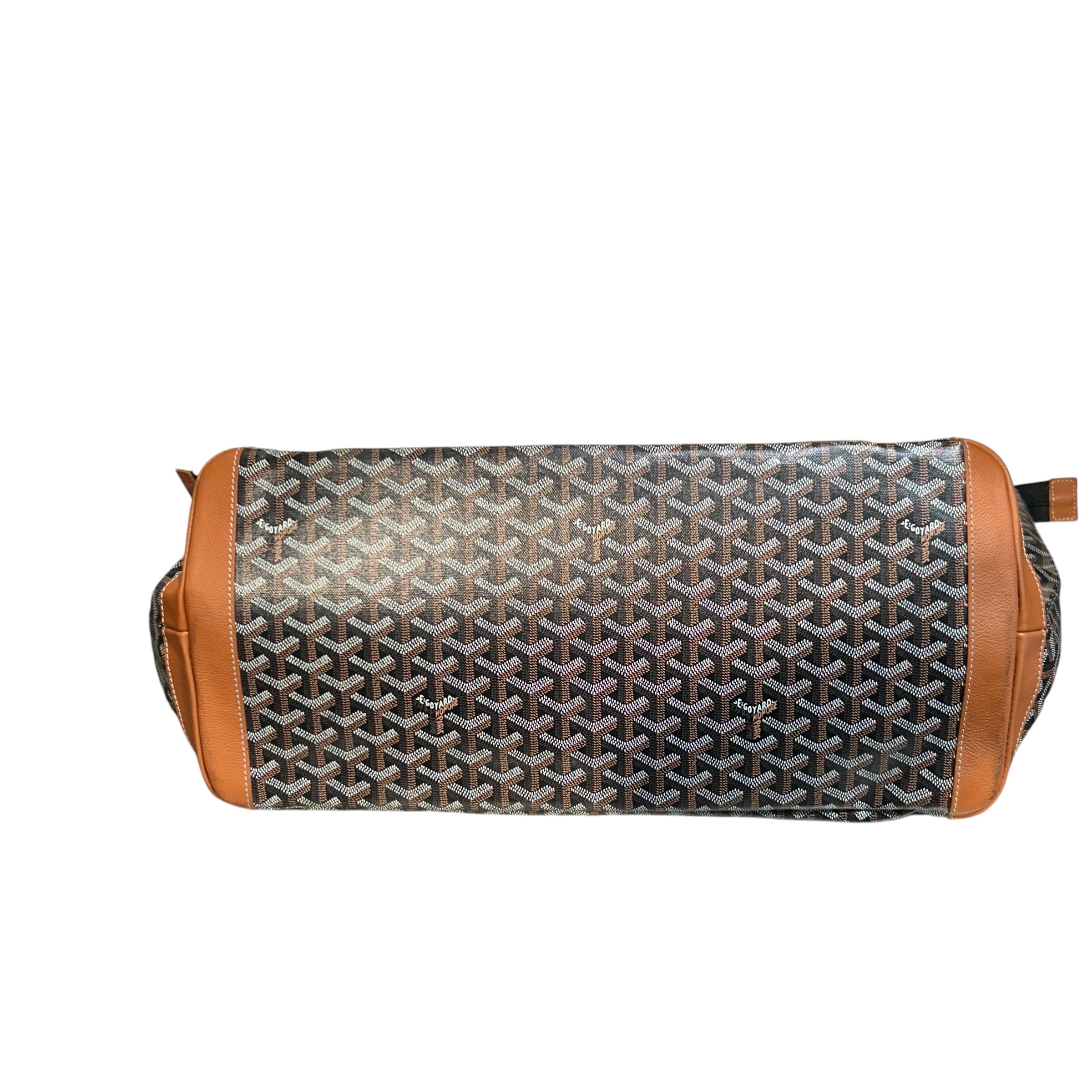 GOYARD/Tote Bag/Monogram/Leather/BRW/Diane Picnic Tote view 3