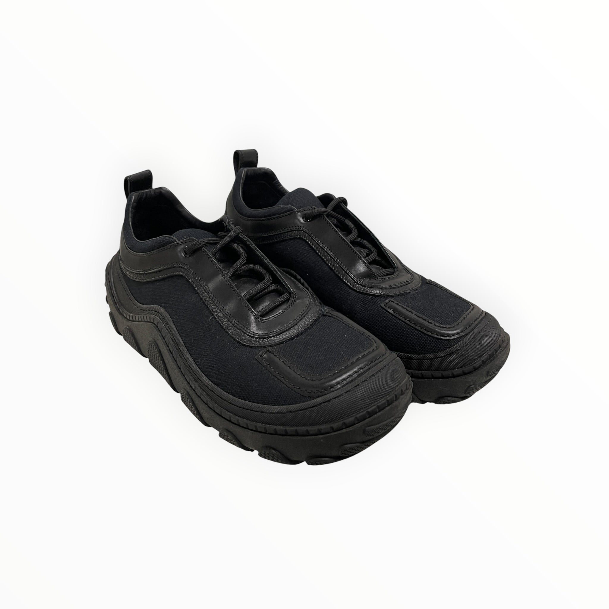 Kiko Kostadinov/Low-Sneakers/US 11.5/Cotton/BLK/TONKIN view 1