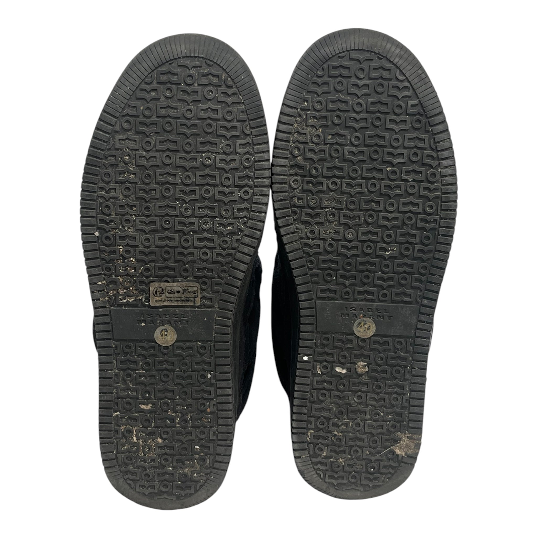 ISABEL MARANT/Hi-Sneakers/US 8/Suede/BLK/WEDGE SNEAKER view 6