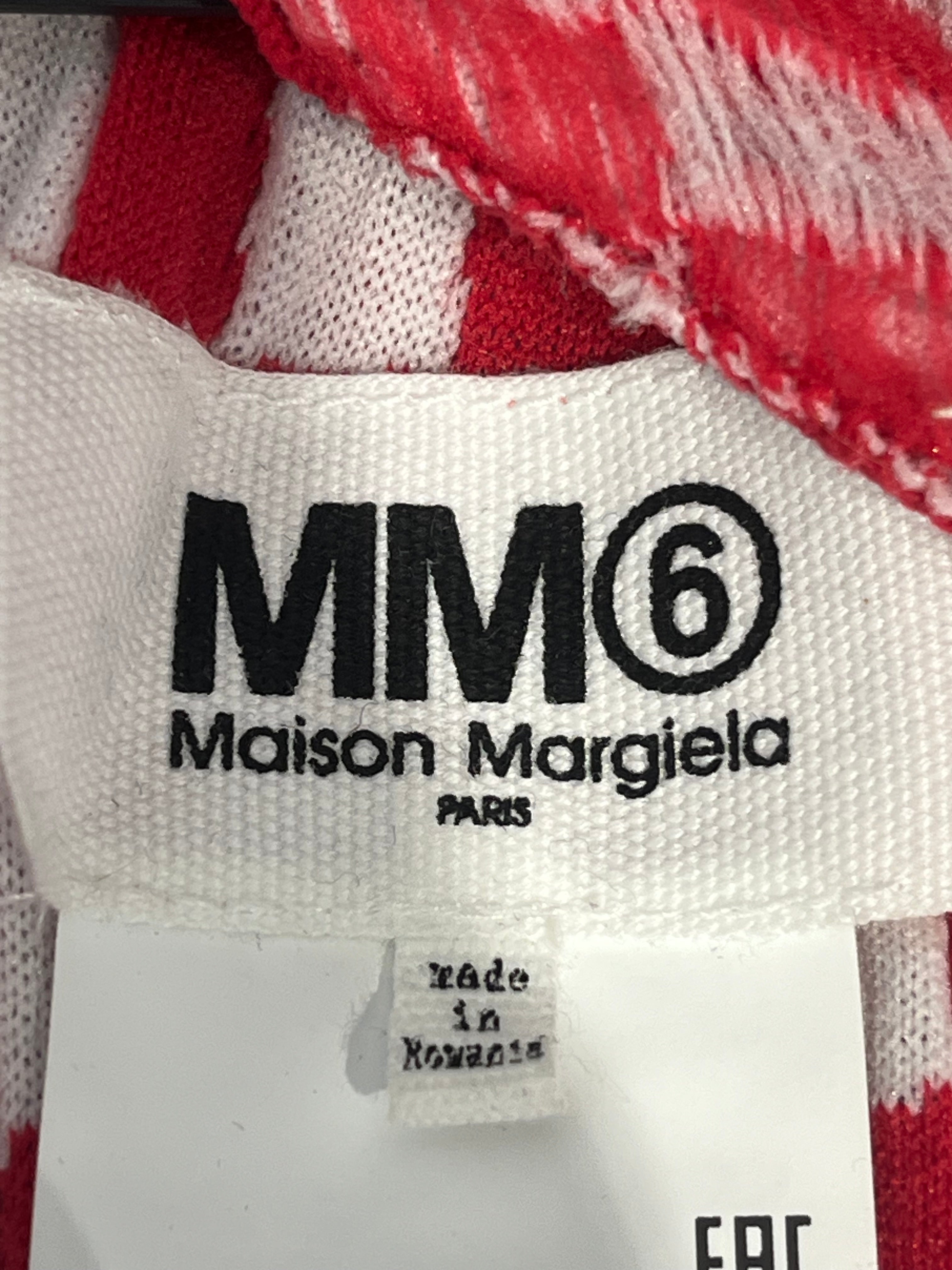 MM6/All Over Print/RED/L's/SLEEVES-POLYAMIDE-TIE view 3