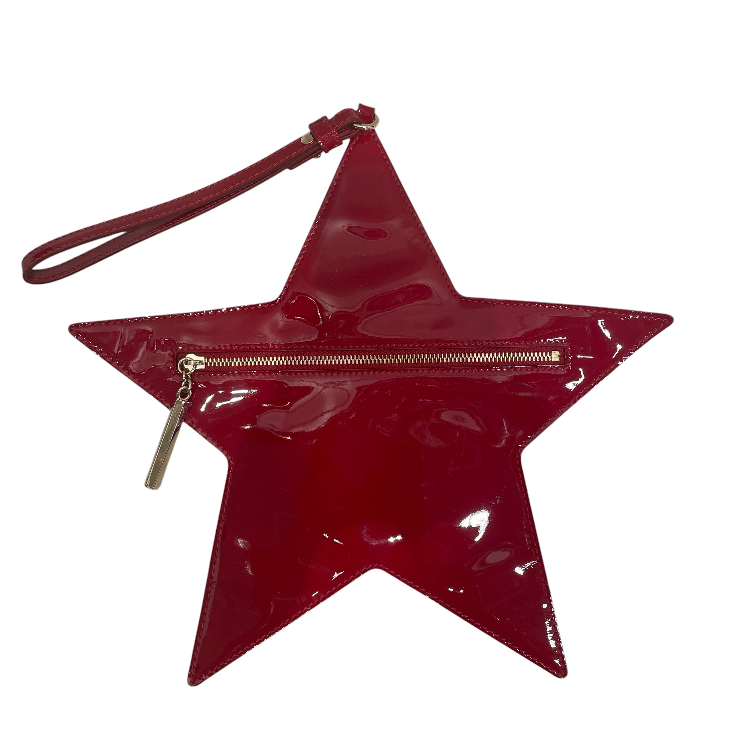 JIMMY CHOO/Bag/RED/PATENT LEATHER STAR WRISTLET view 2