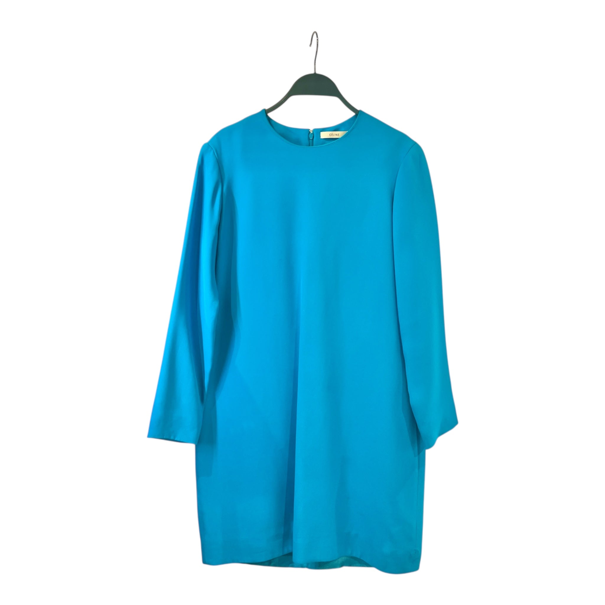 CELINE/3|4S Dress/42/BLU/Midi Length/ view 1
