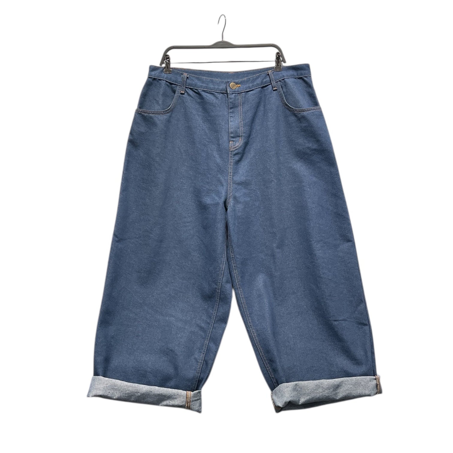 SHAKA WEAR /Straight Pants/34/Cotton/BLU/ view 1