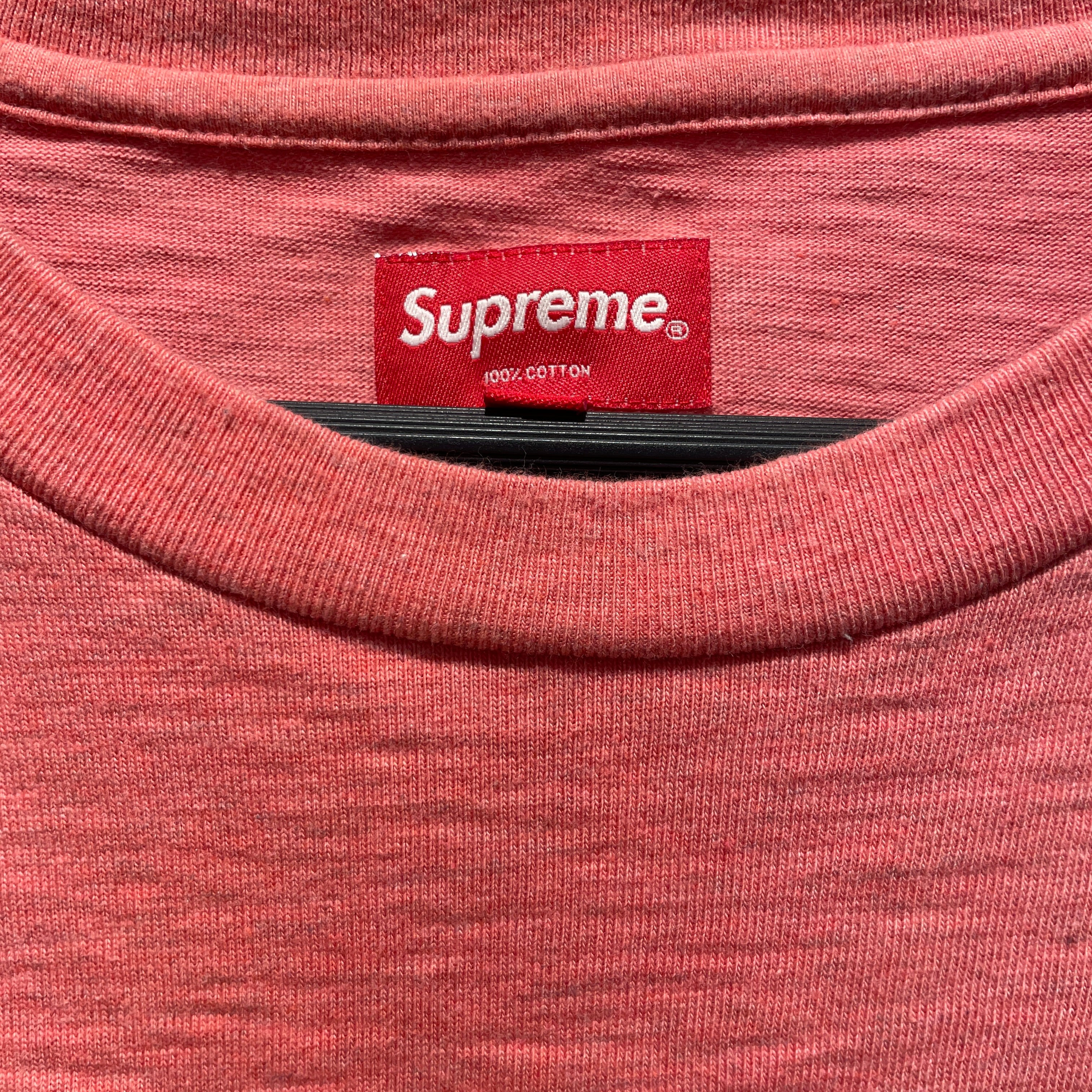 Supreme/T-Shirt/XL/Cotton/RED/ view 3