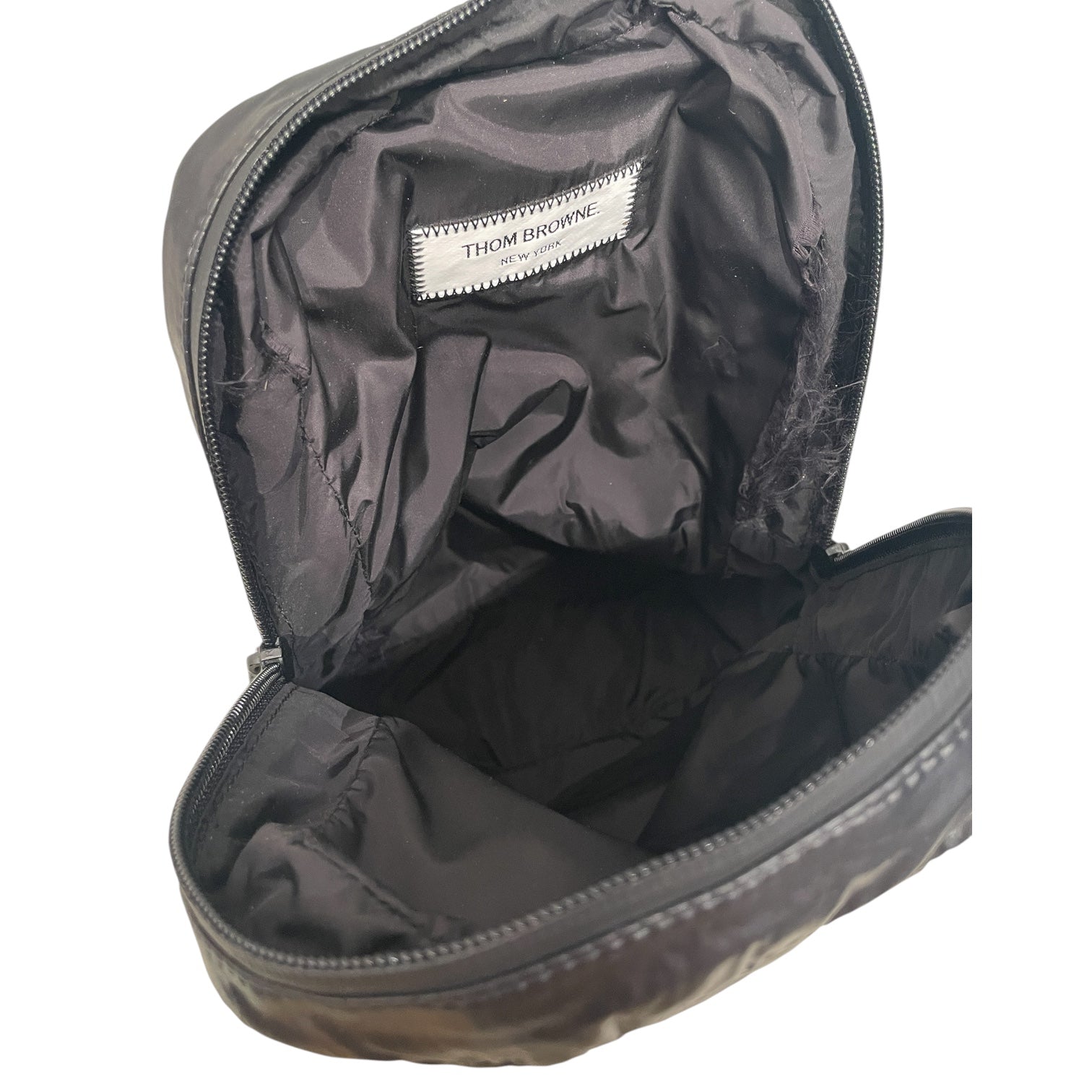 THOM BROWNE. NEW YORK/Cross Body Bag/Polyester/BLK/POLY SLING BAG view 4