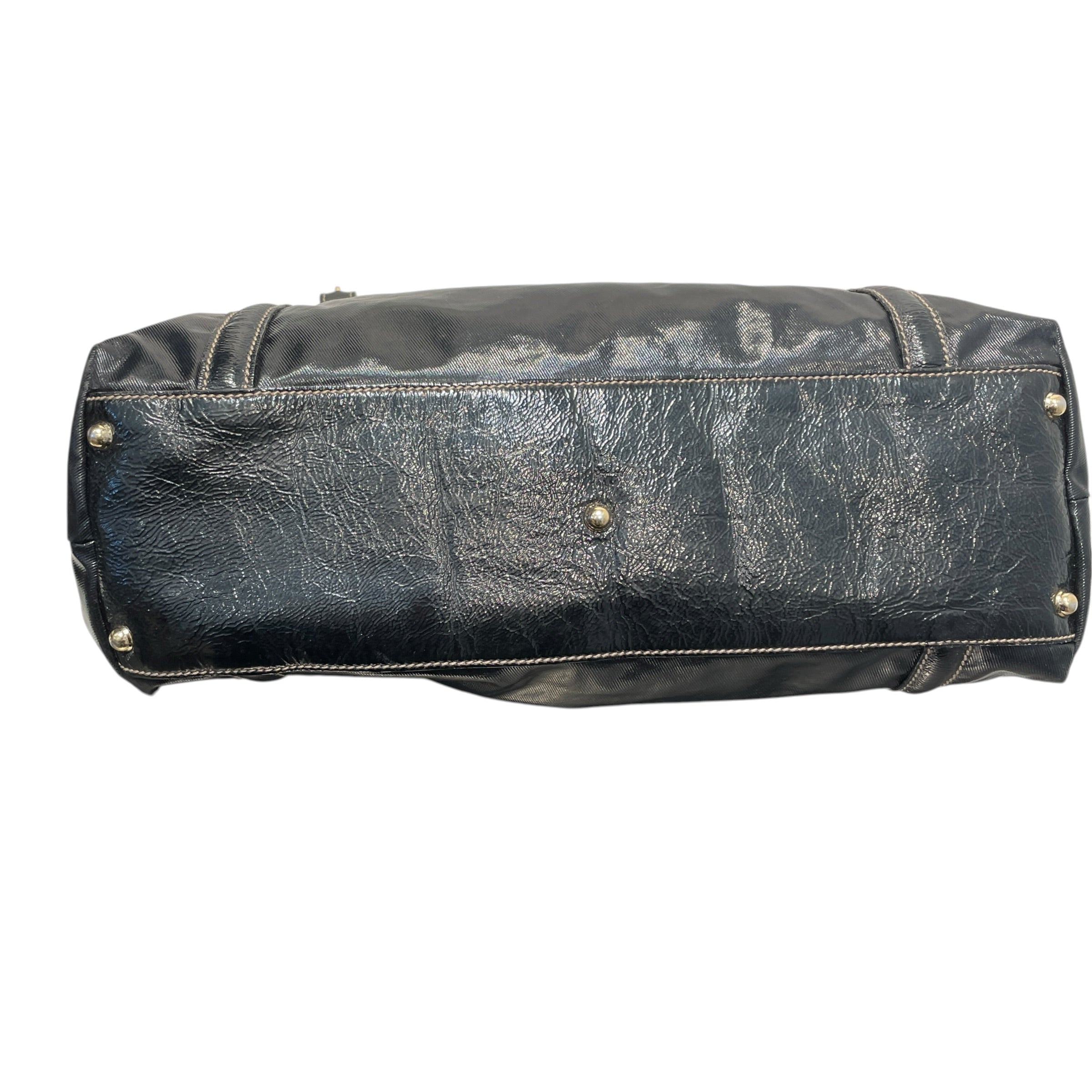 GUCCI/Hand Bag/Leather/BLK/Britt Patent Leather view 5