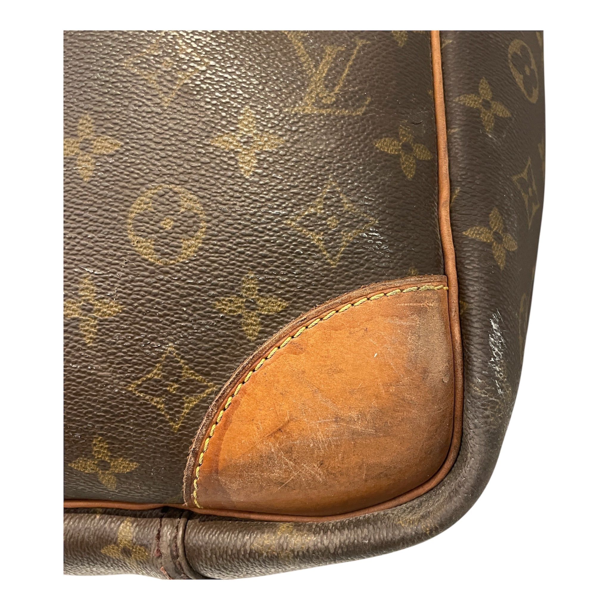 LOUIS VUITTON/Luggage/Monogram/Leather/BRW/Monogram view 5