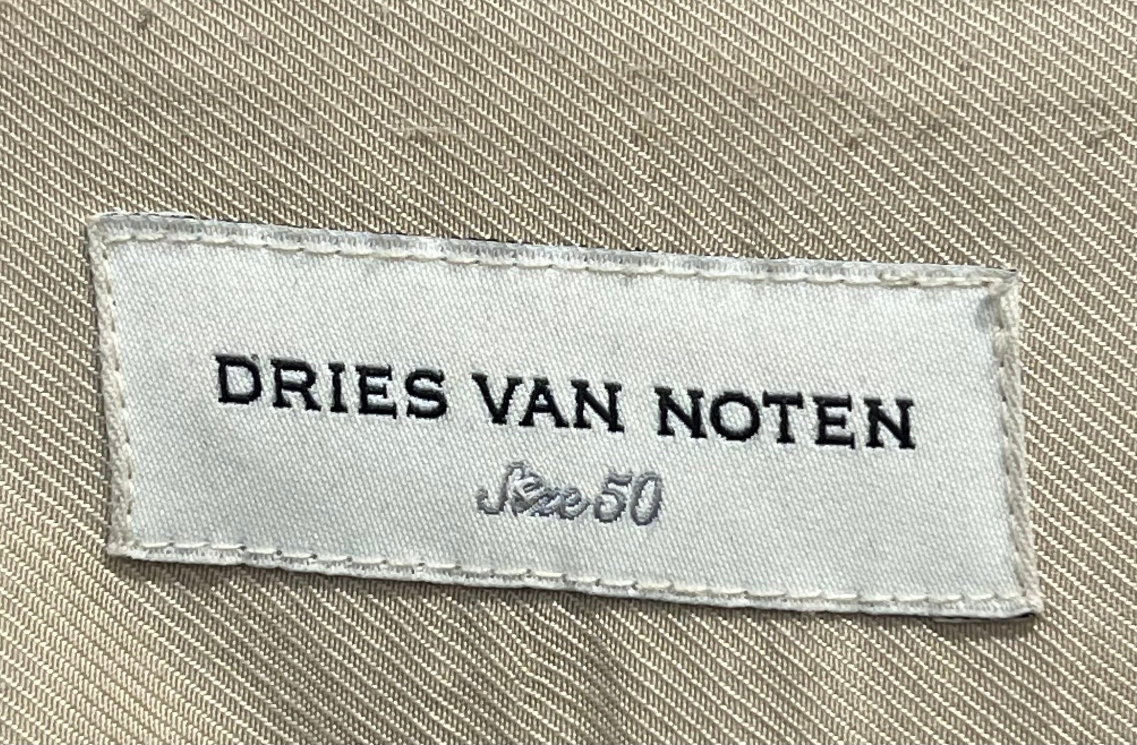 DRIES VAN NOTEN/SS Shirt/50/CRM/BEADED CAMP COLLAR SHIRT view 4
