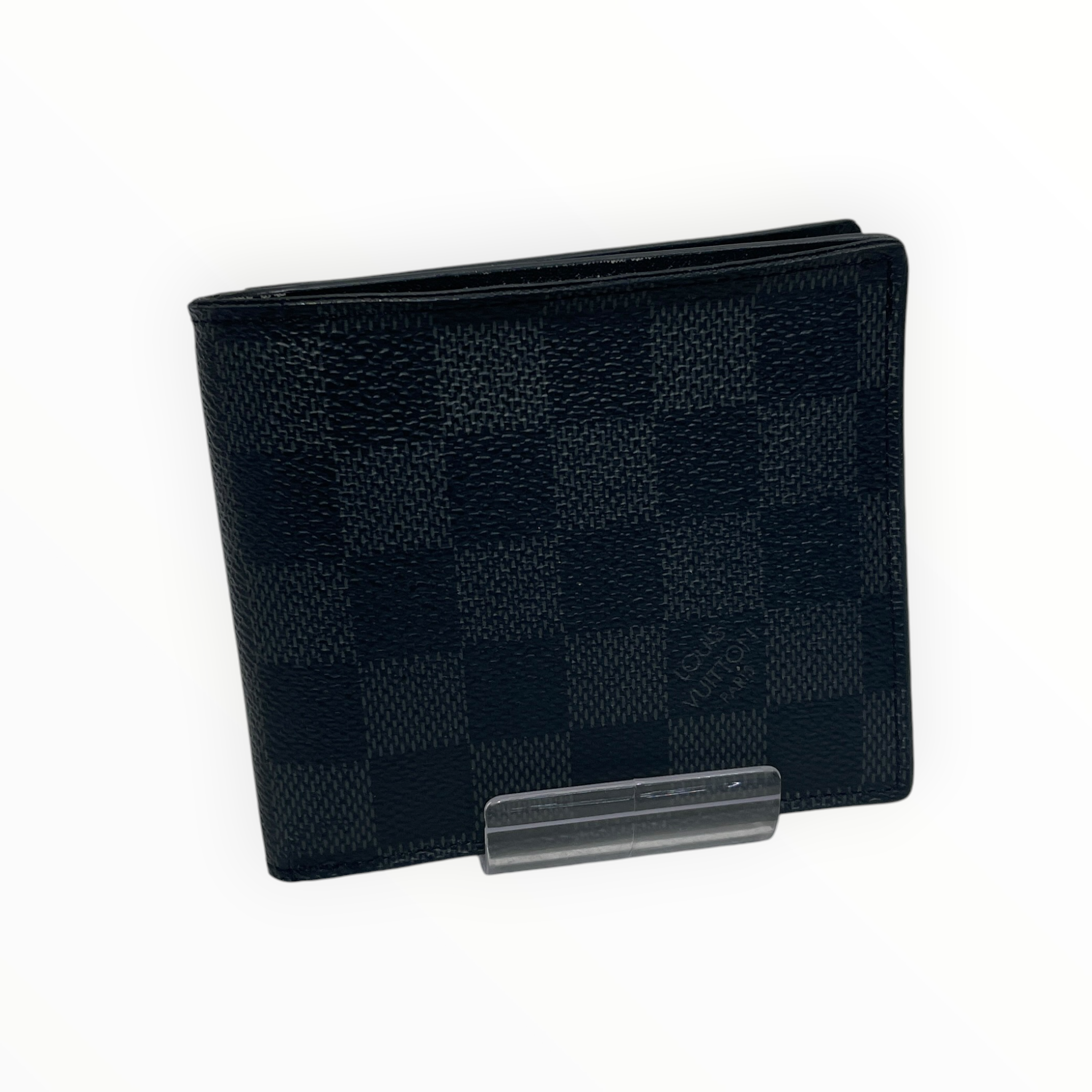 LOUIS VUITTON/Wallet/Leather/BLK/M's/DAMIER GRAPHITE view 1