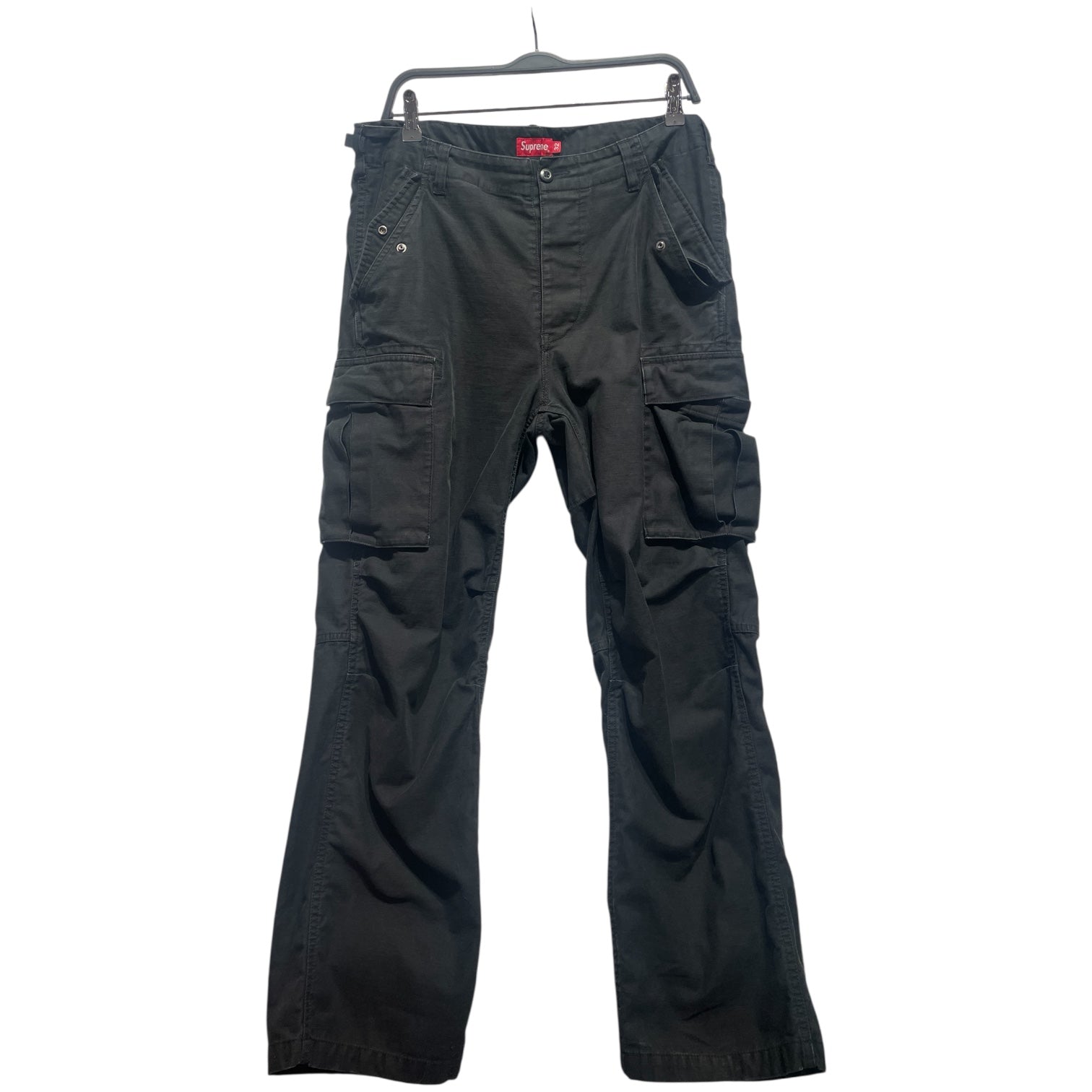 Supreme/Cargo Pants/32/Cotton/BLK/ view 1