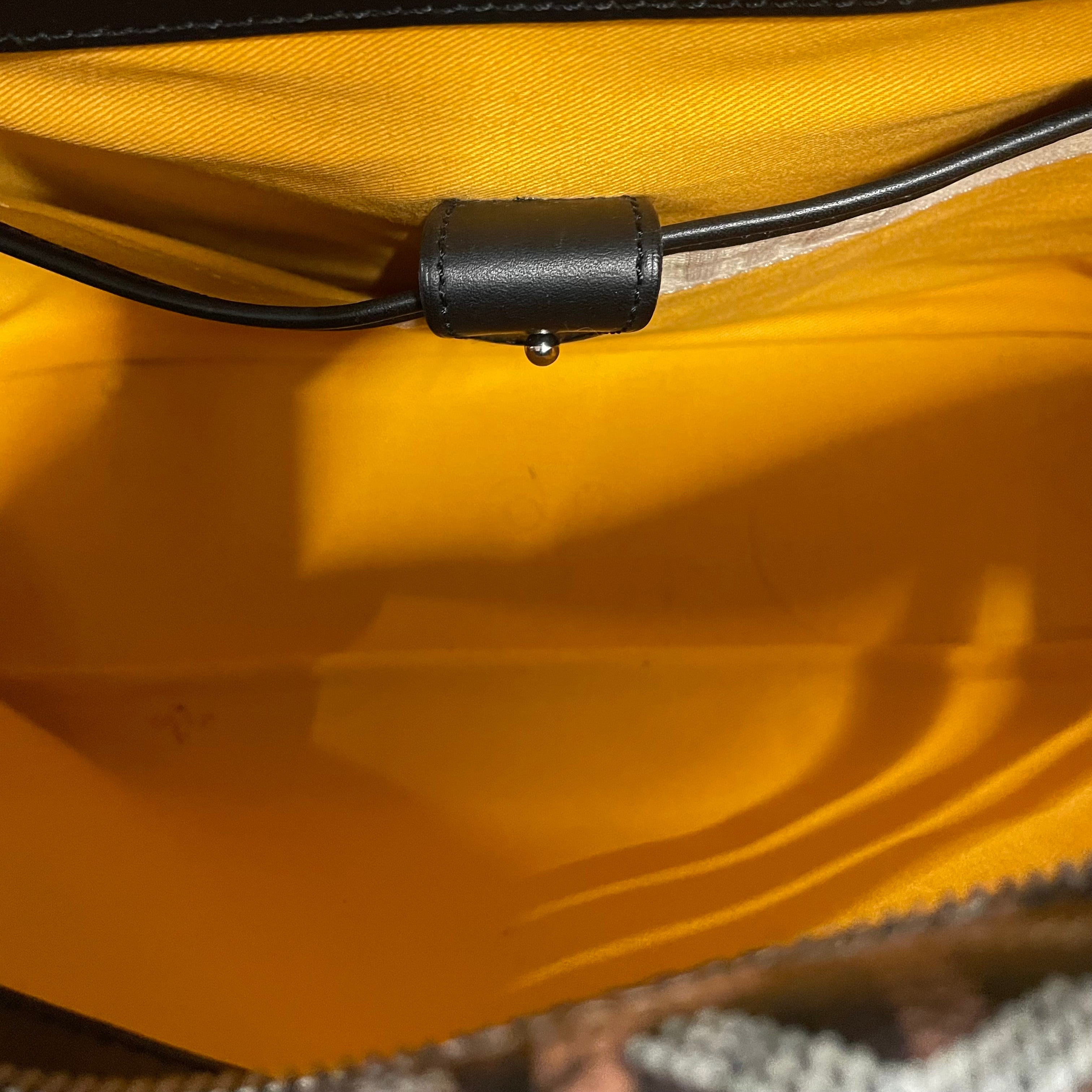 GOYARD/Cross Body Bag/Monogram/Leather/BLK/AMBASSADE BRIEFCASE view 4