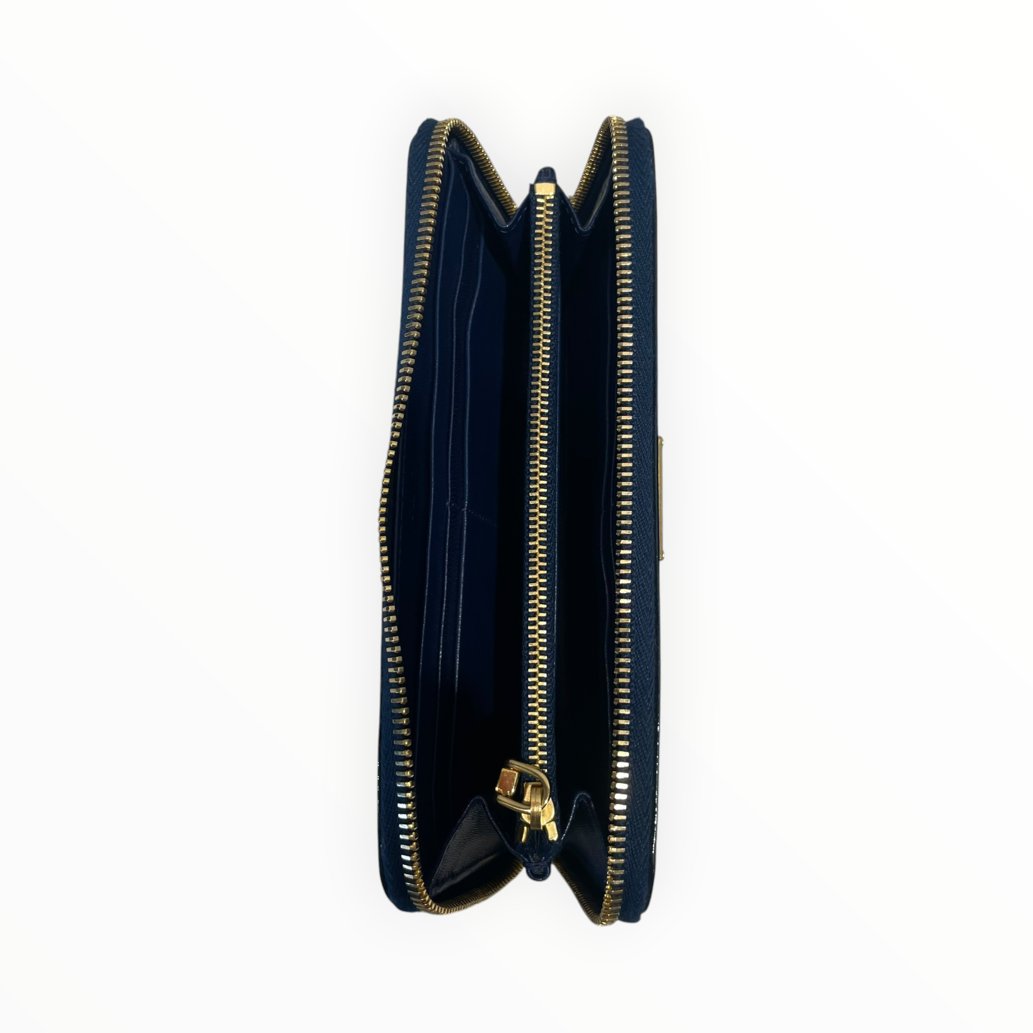 PRADA/Long Wallet/Leather/NVY/L's/SAFFIANO ALL AROUND ZIP view 4