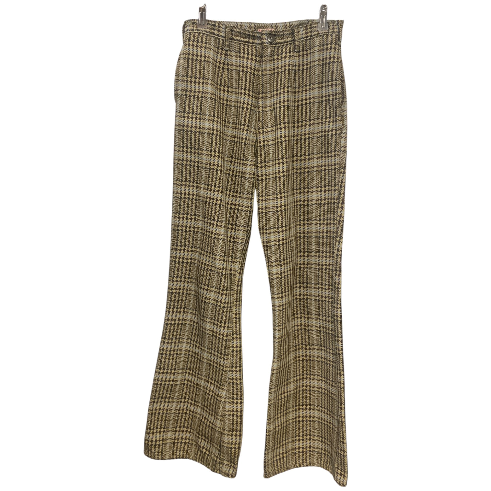 KAPITAL/Bottoms/1/Plaid/Cotton/MLT/YELLOW BROWN BLUE PLAID view 1