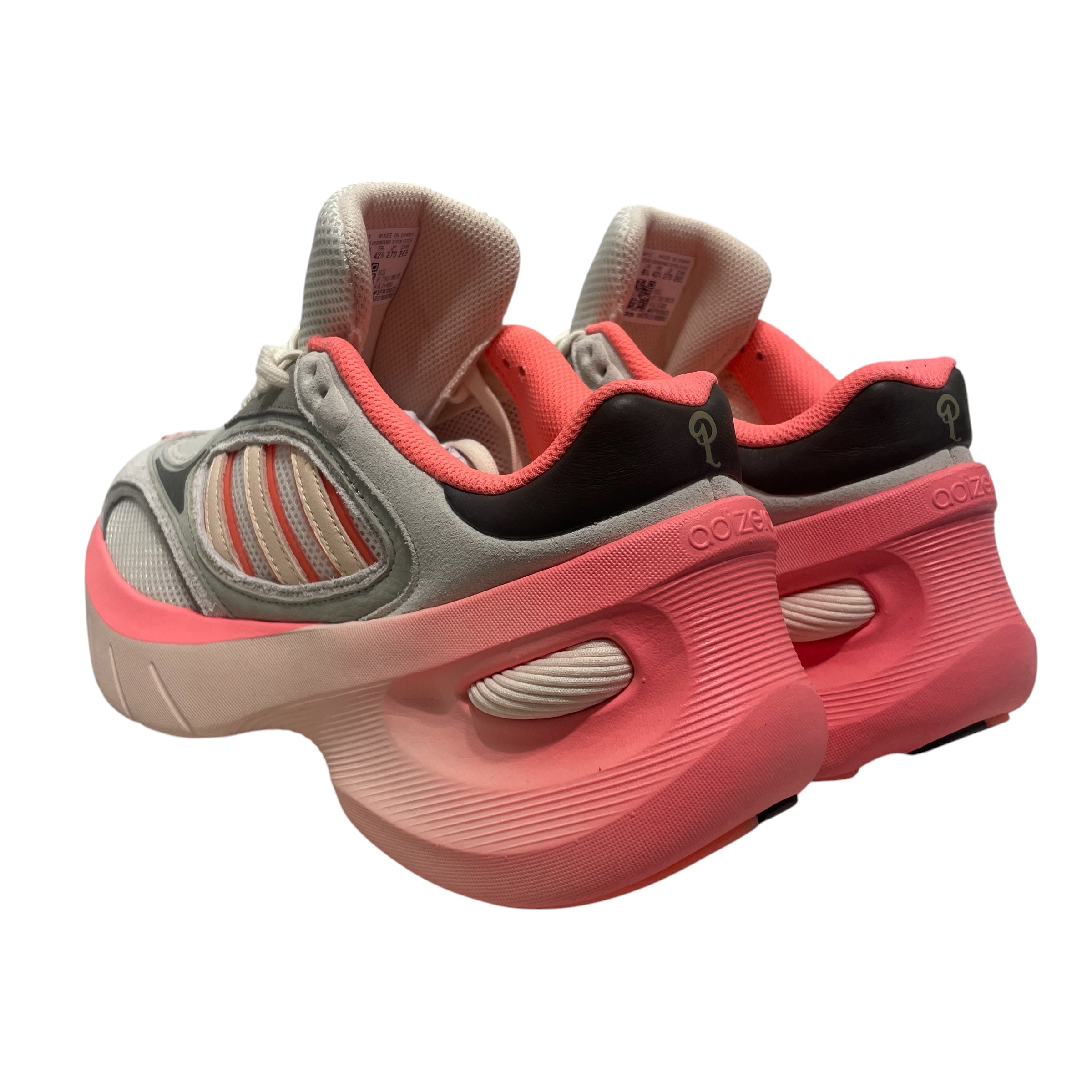 adidas/Low-Sneakers/US 9/Acrylic/PNK/POLITICS view 2