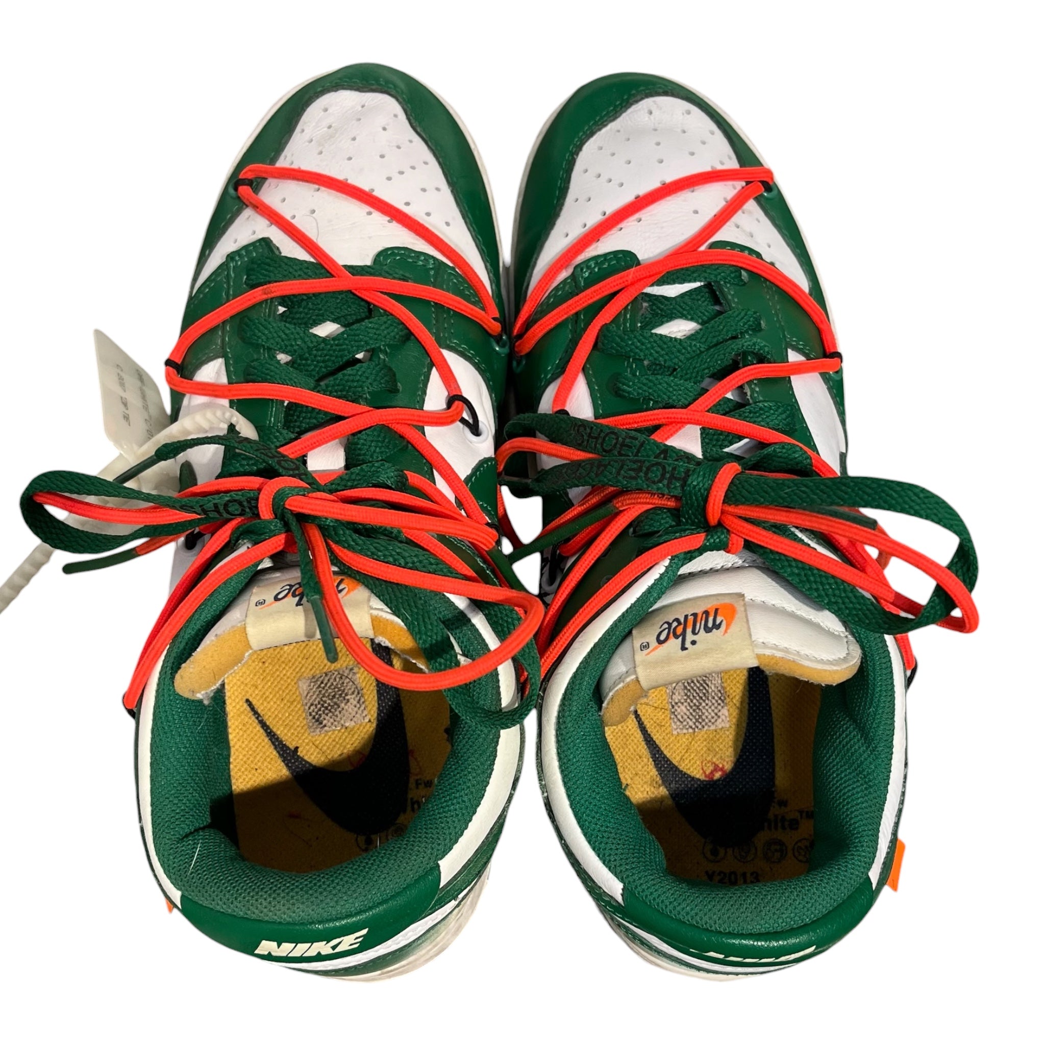 OFF-WHITE/NIKE/Low-Sneakers/US 9/Leather/GRN/wht grn ct0856-100 view 5