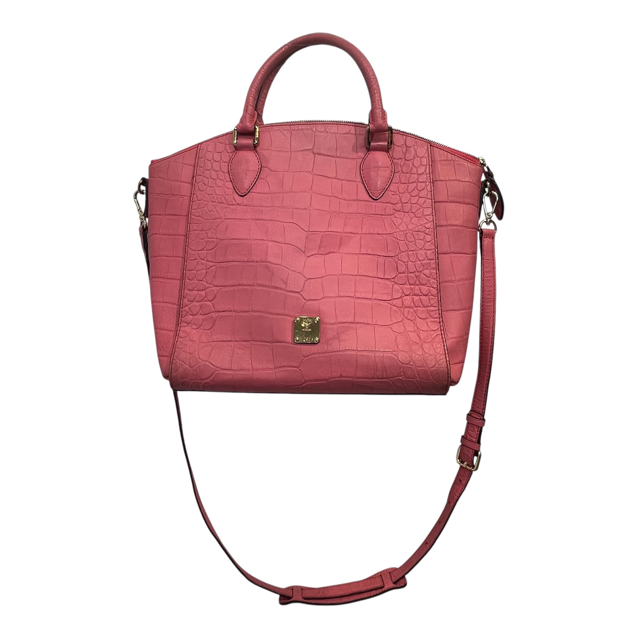 MCM/Hand Bag/Leather/PNK/SATCHEL HANDBAG V0928 view 1