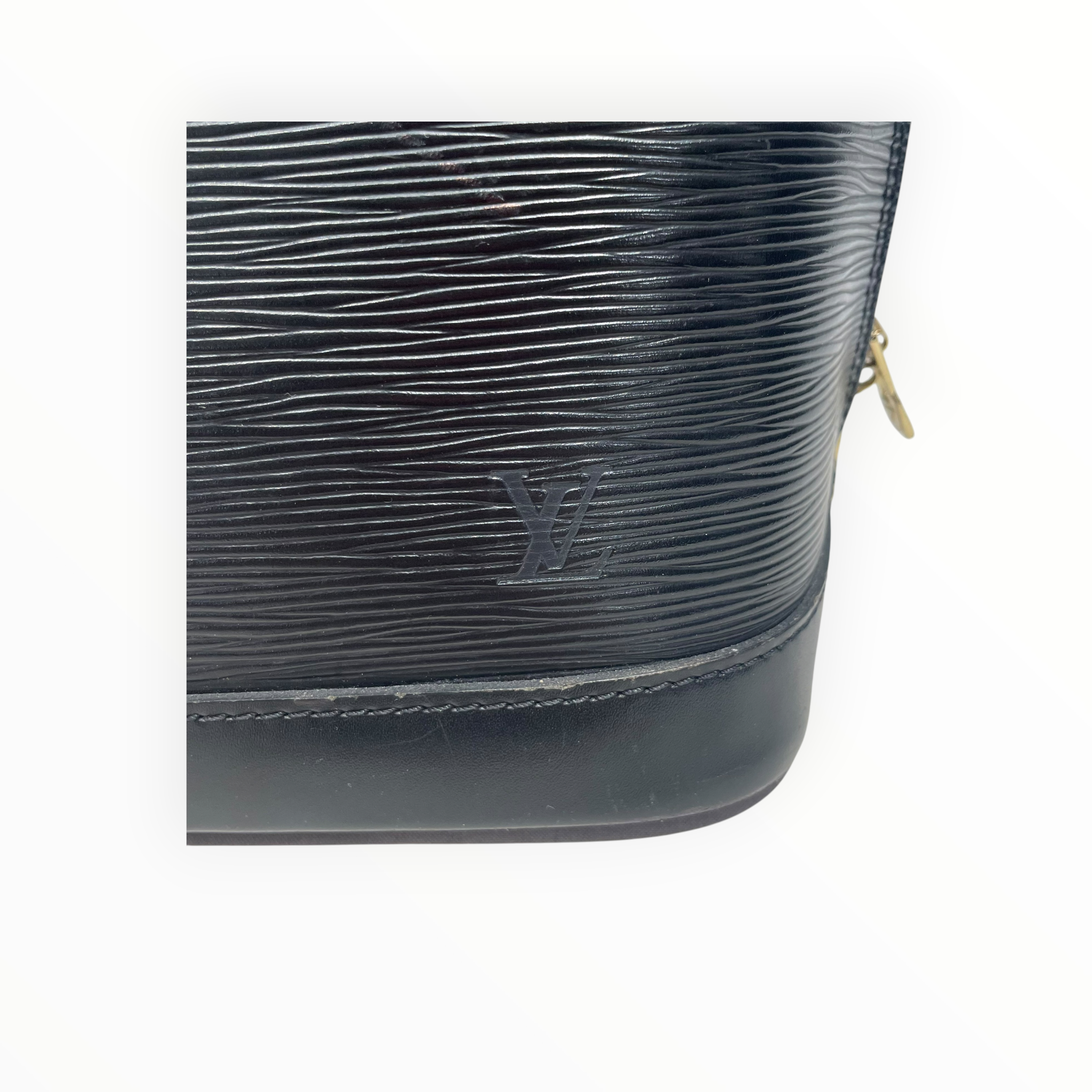 LOUIS VUITTON/Bag/Leather/BLK/akma pm epi view 5