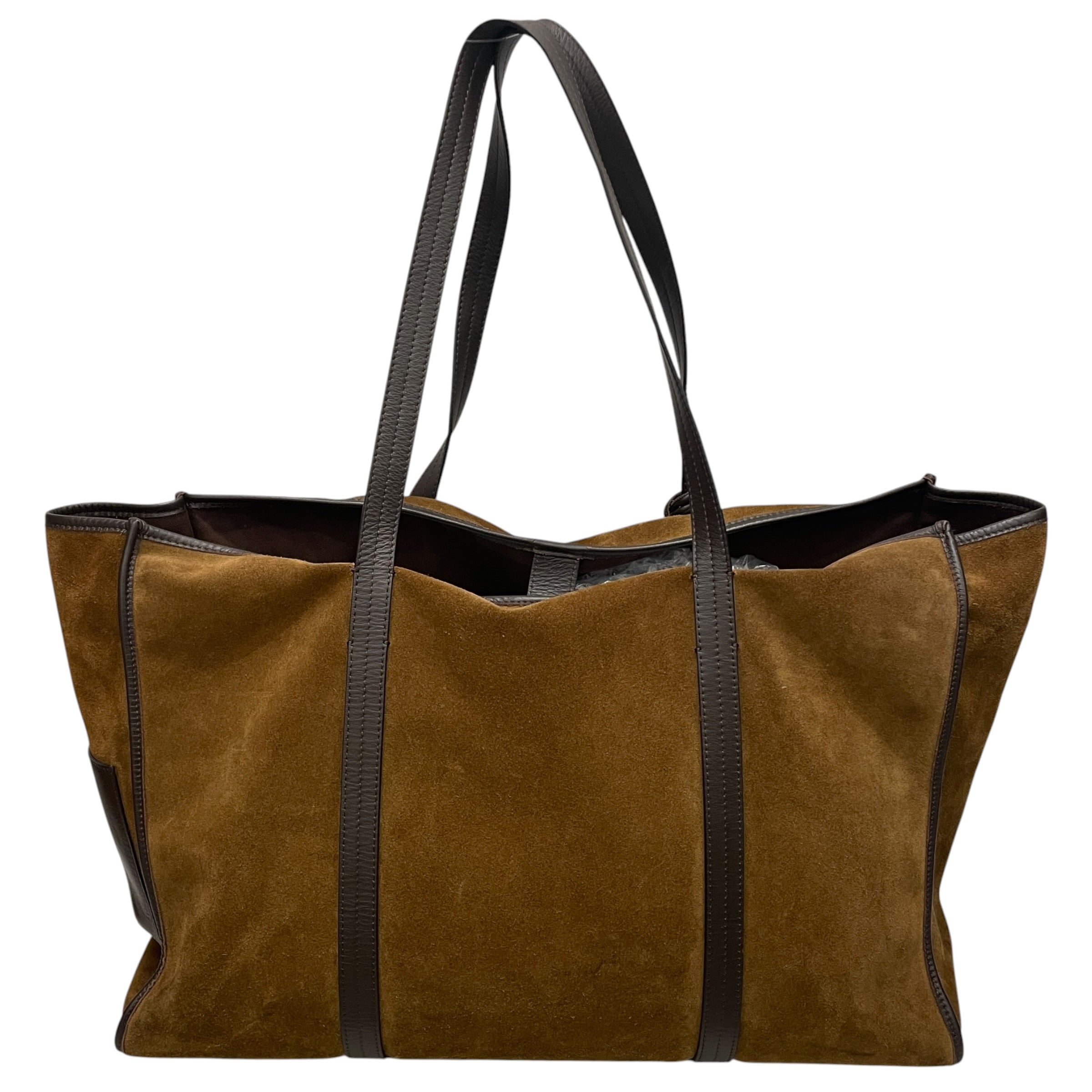 sandro/Tote Bag/Suede/BRW/ view 2