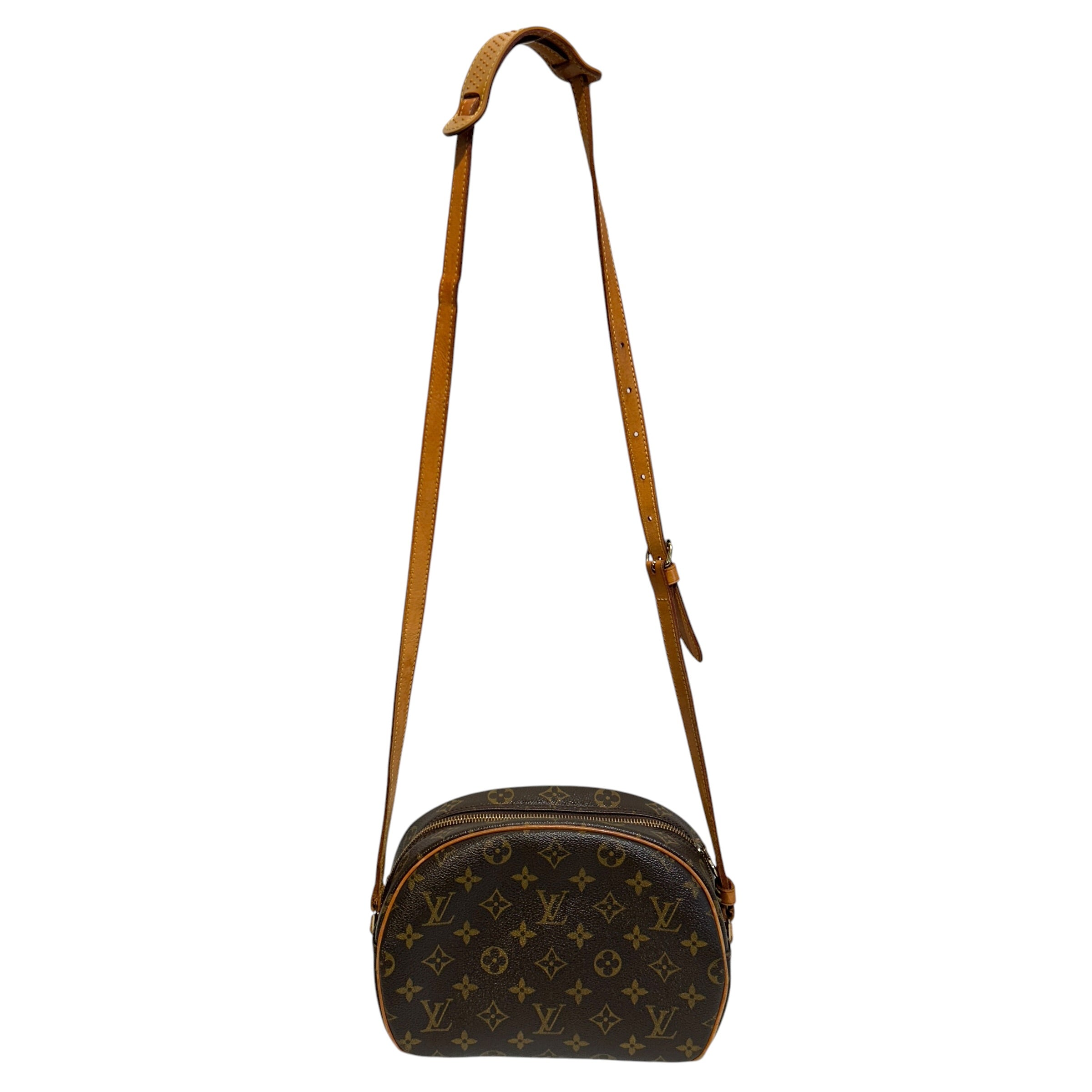 LOUIS VUITTON/Cross Body Bag/Monogram/Leather/BRW/Blois view 2
