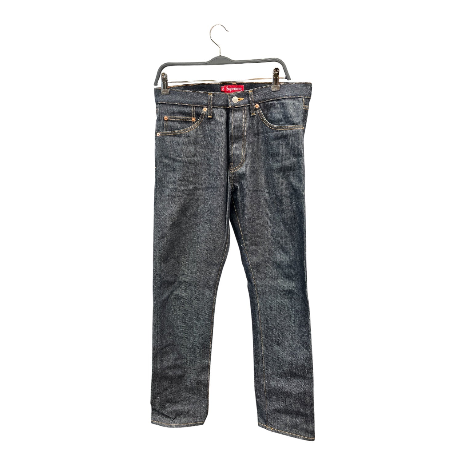 Supreme/Straight Pants/32/Denim/NVY/SELVEGE view 1