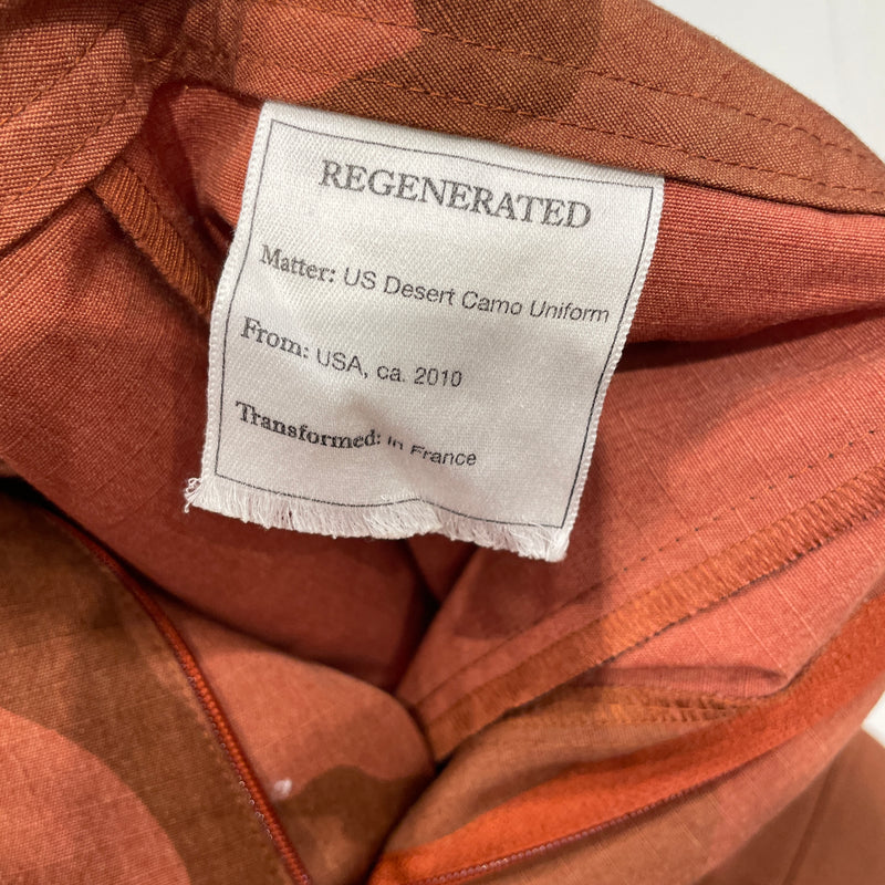 MARINE SERRE/Cargo Pants/S/Cotton/ORN/Camouflage/DESERT UNIFORM